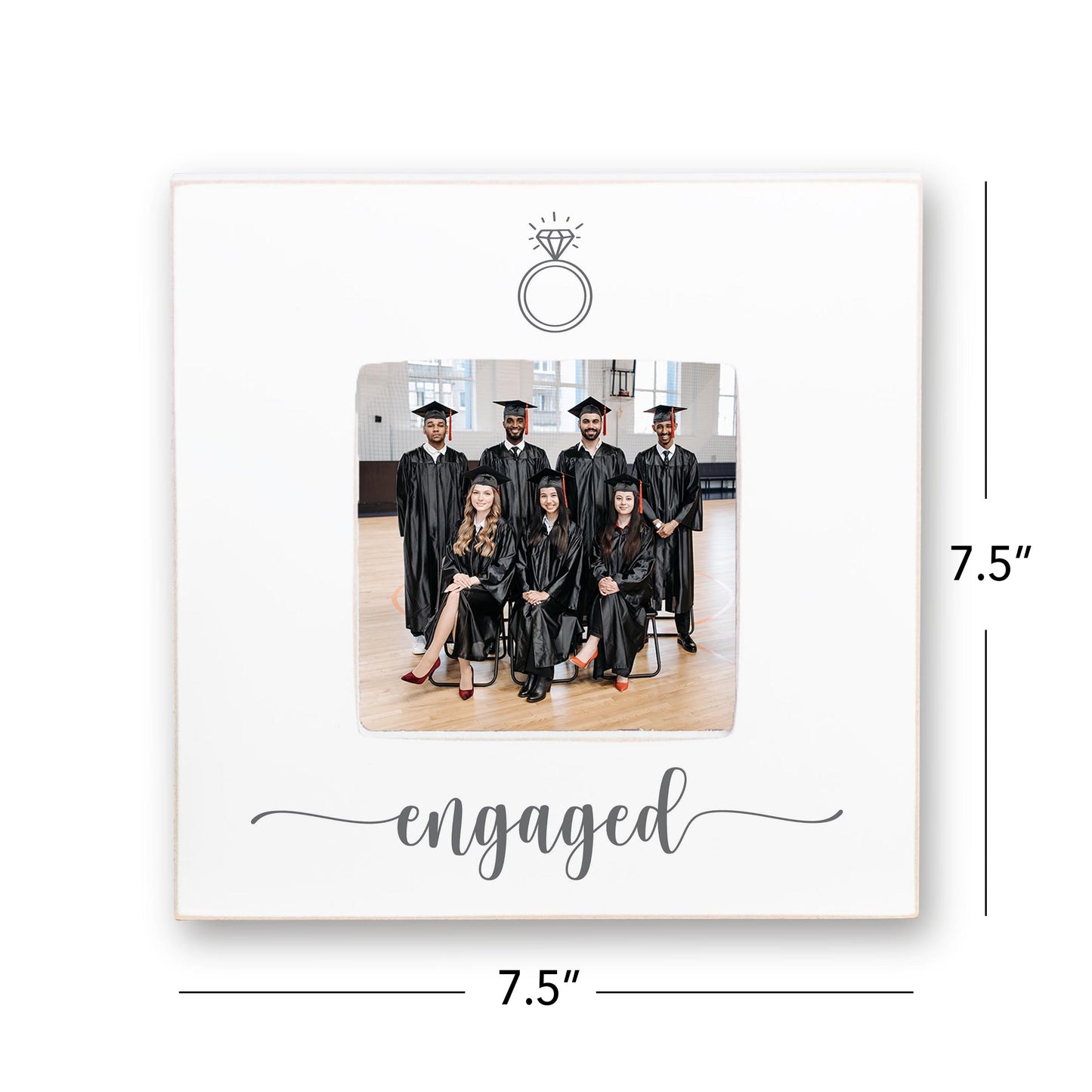 Simply Square Frame-Engaged -7