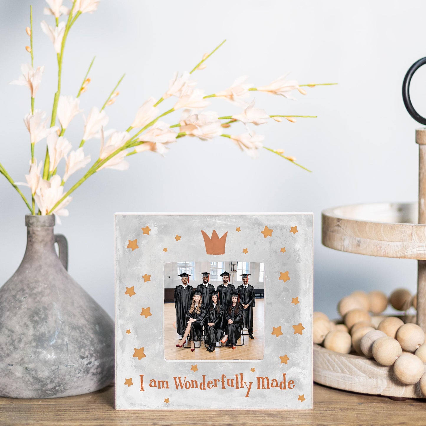 Simply Square Frame-Wonderfully Roya Nursery Wonderfully Made Grey