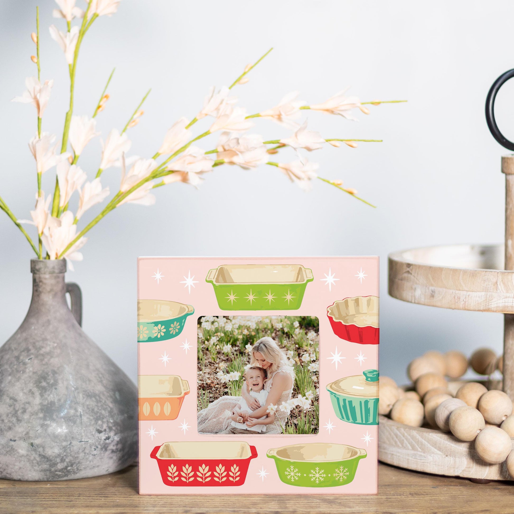 Simply Square Frame-Retro Kitchen -1