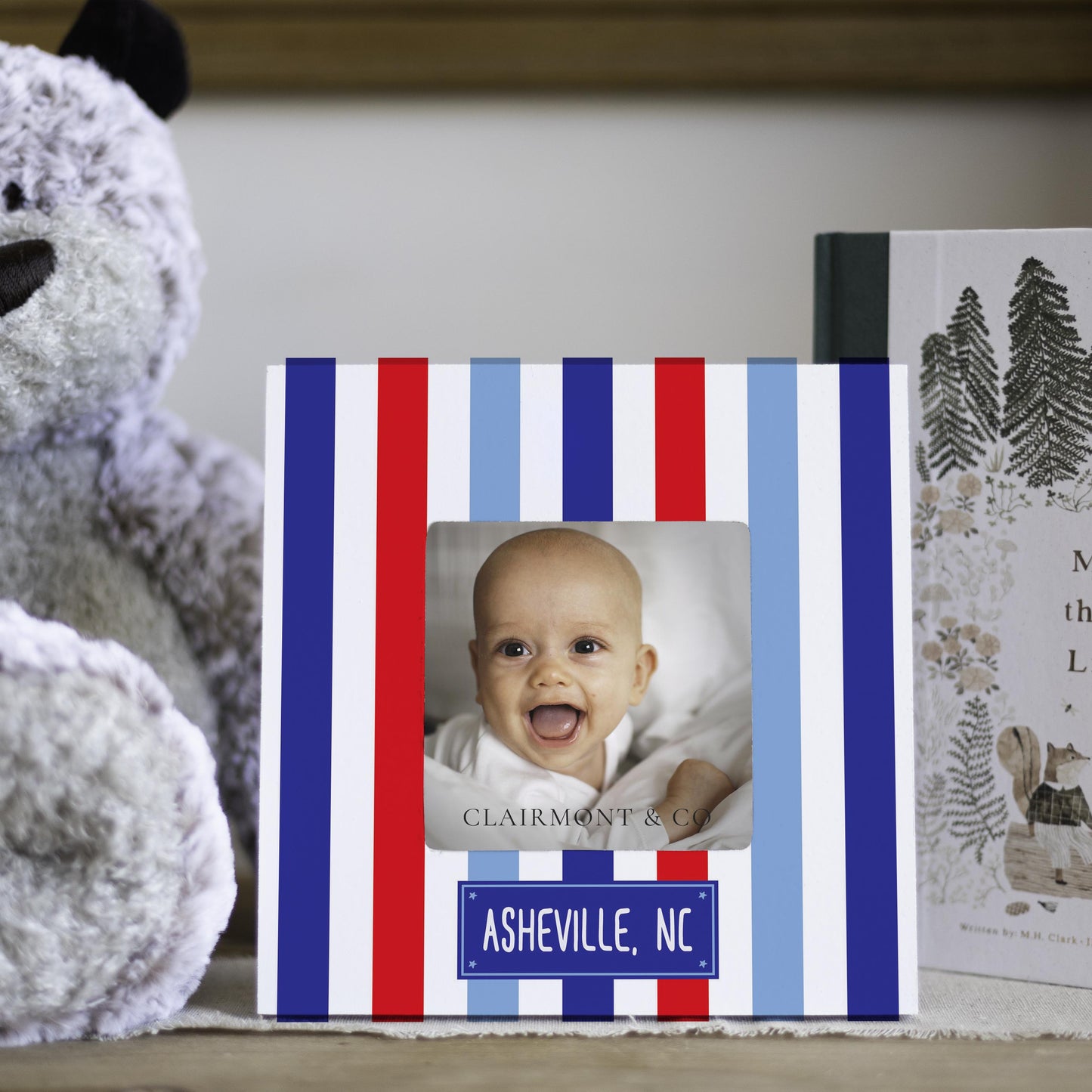 Simply Square Frame-Love+Local 4th of July 250th Anniversary -2