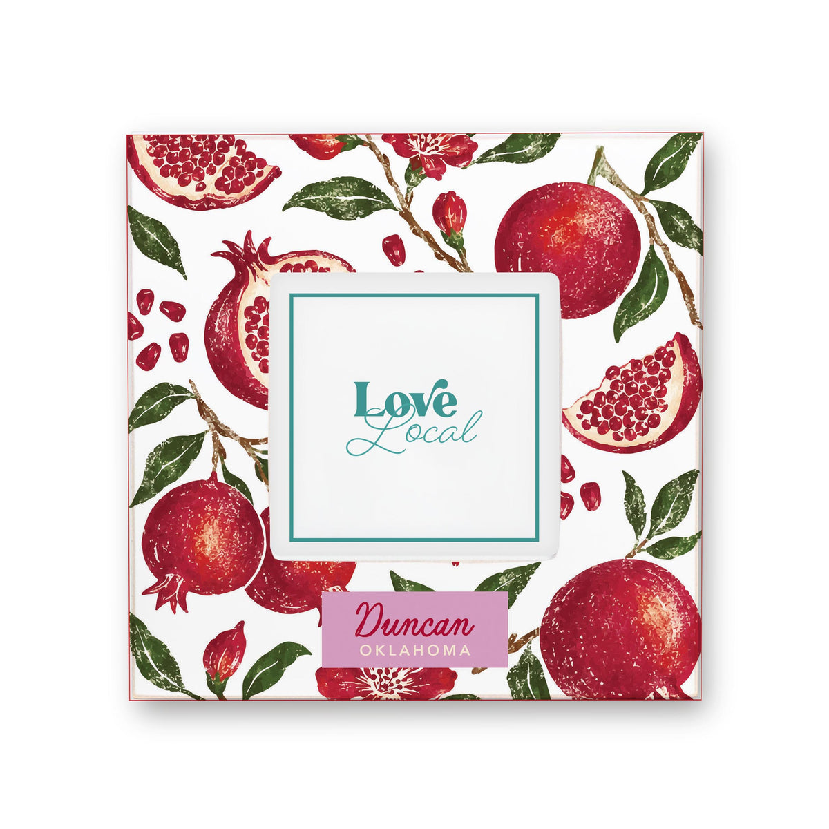 Simply Square Frame-Autumn Orchard | Custom | Your City & State -0