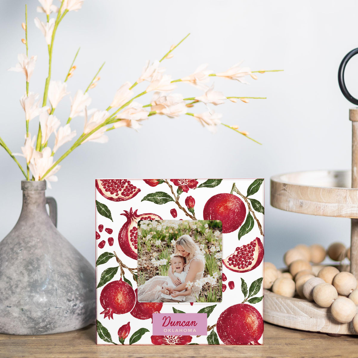 Simply Square Frame-Autumn Orchard | Custom | Your City & State -1