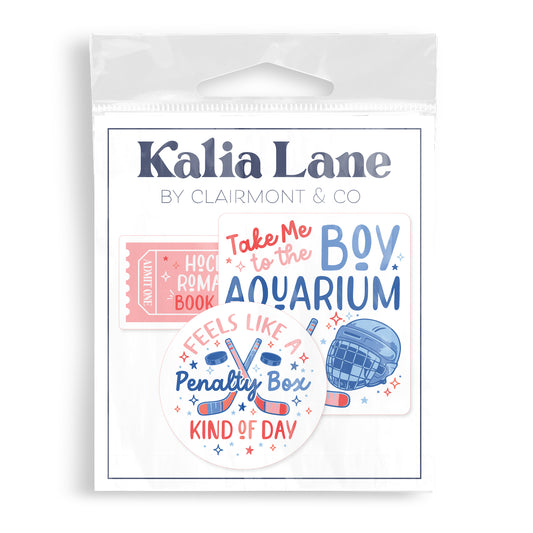 Vinyl Sticker 3-Pack - Boy Aquarium