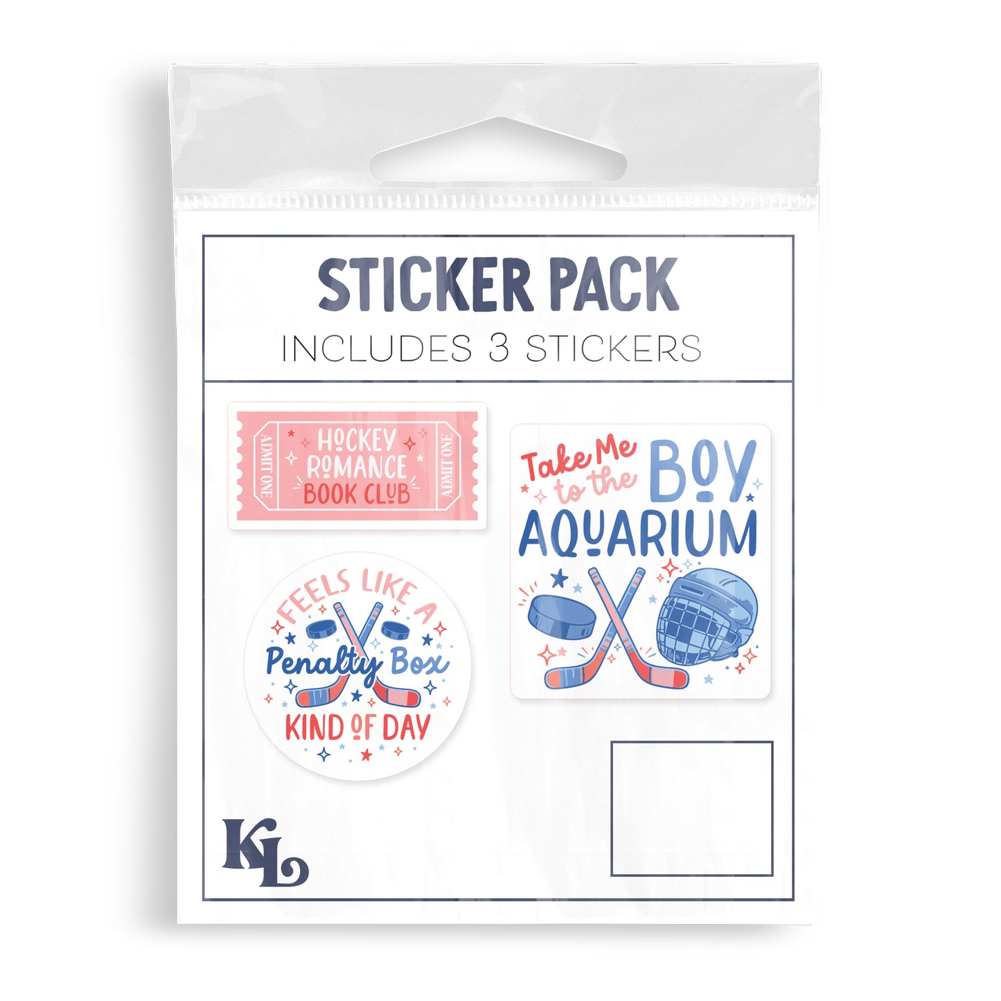 Vinyl Sticker 3-Pack - Boy Aquarium