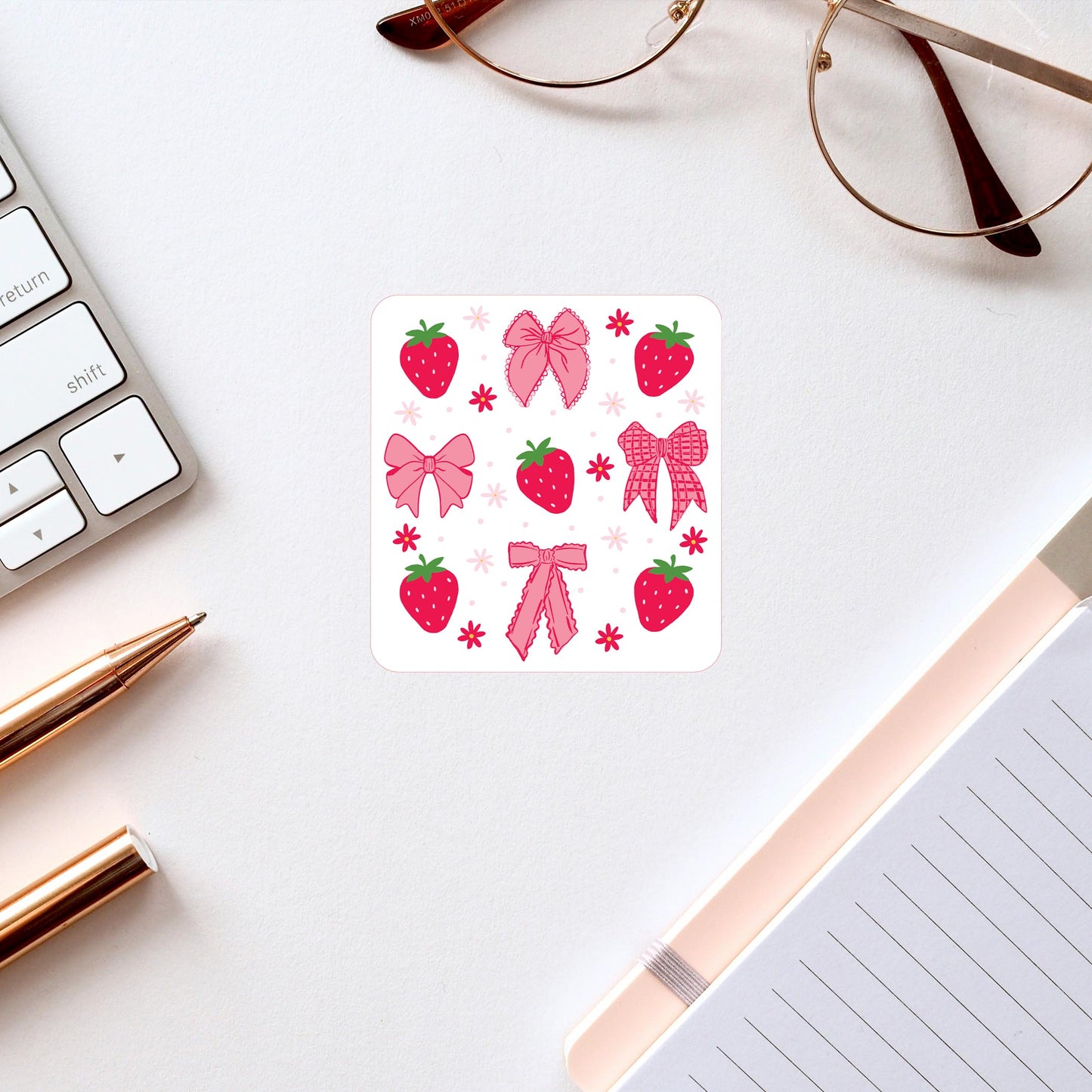 Vinyl Sticker-Strawberry Parlor 1 -2