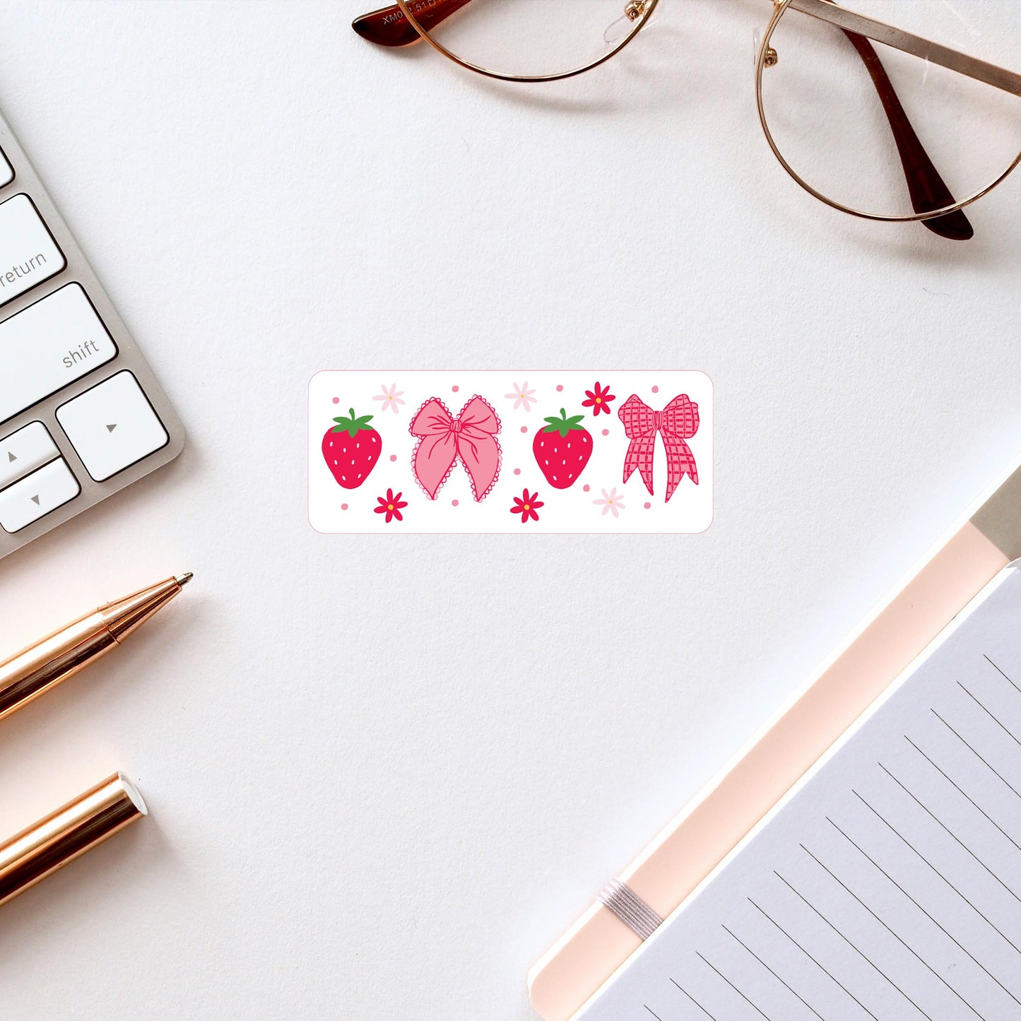 Vinyl Sticker-Strawberry Parlor 2 -2