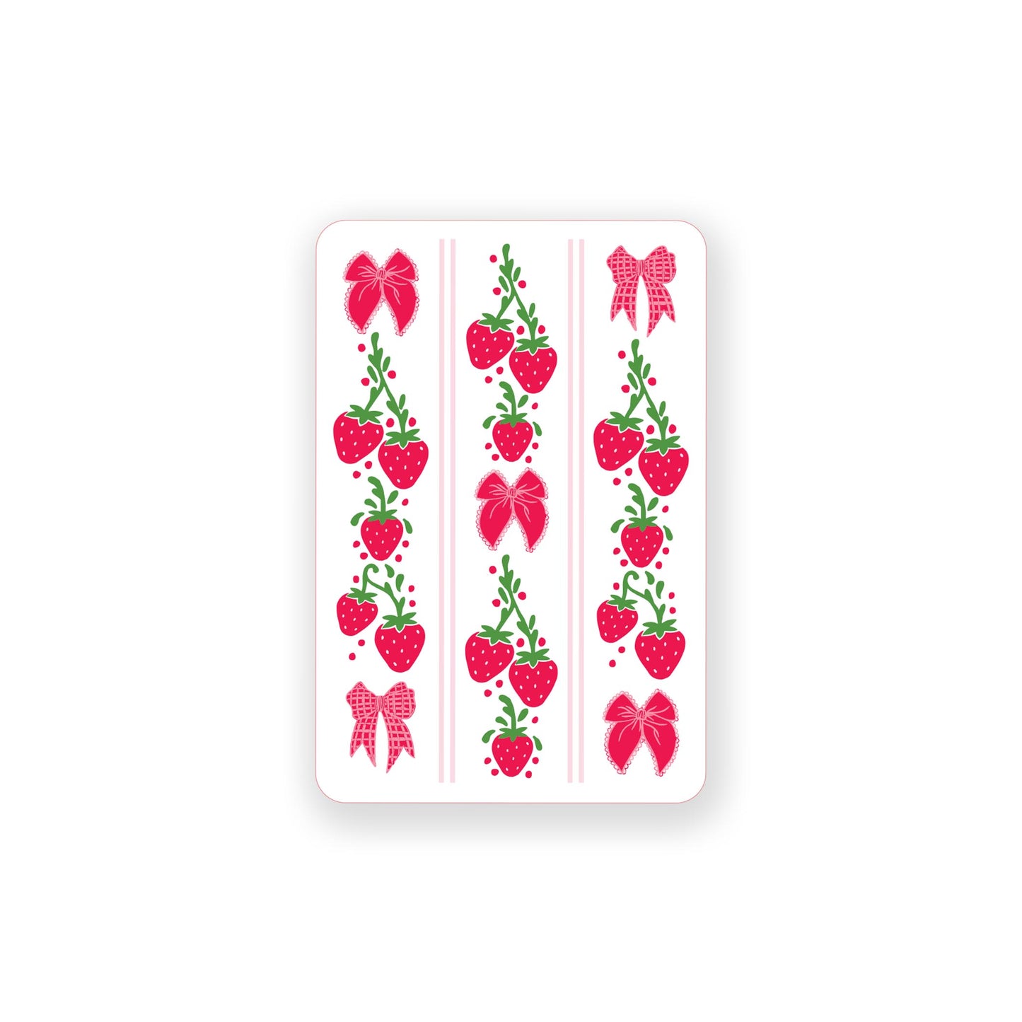 Vinyl Sticker-Strawberry Parlor 3 -0