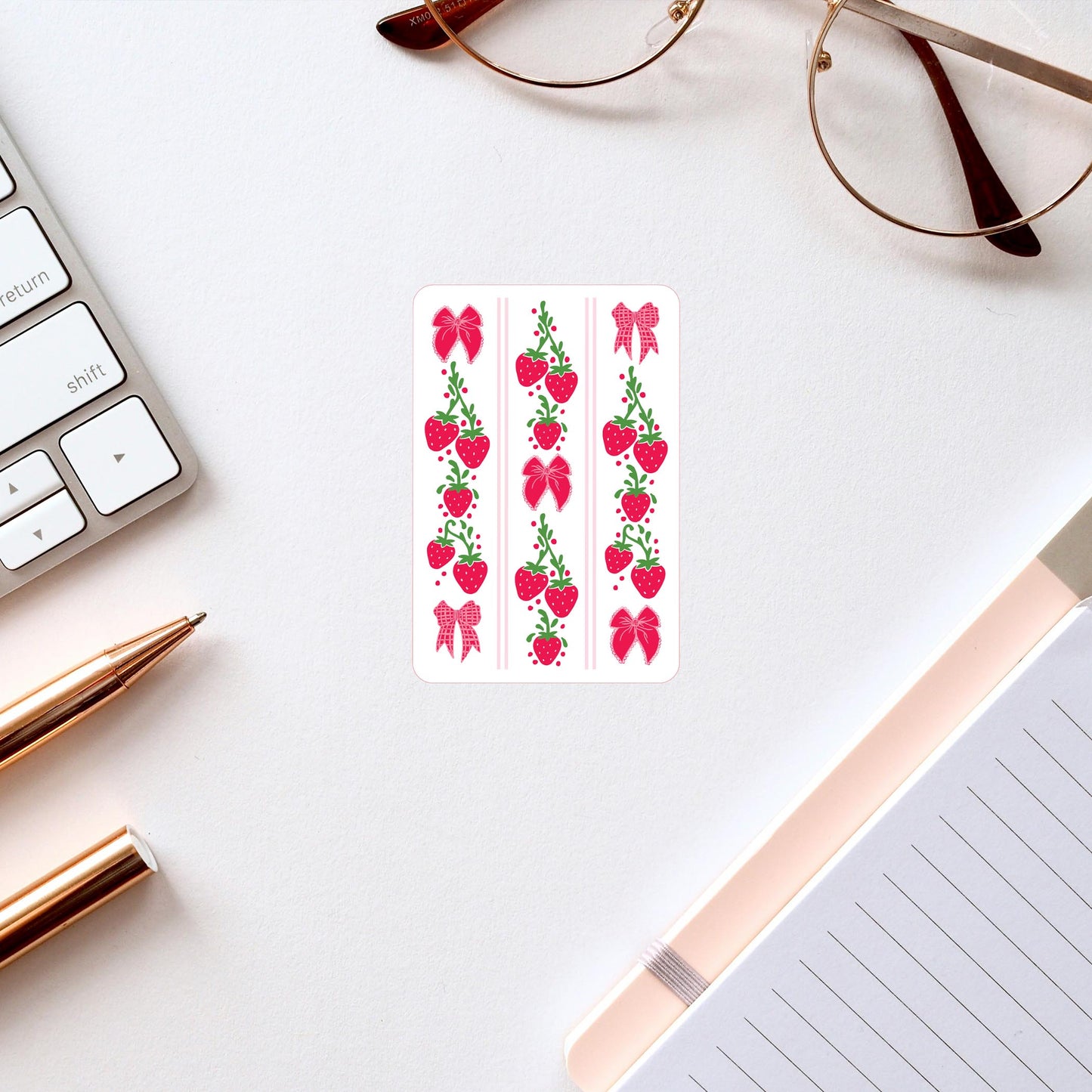 Vinyl Sticker-Strawberry Parlor 3 -2