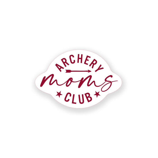 Vinyl Sticker-Archery Moms Club -0