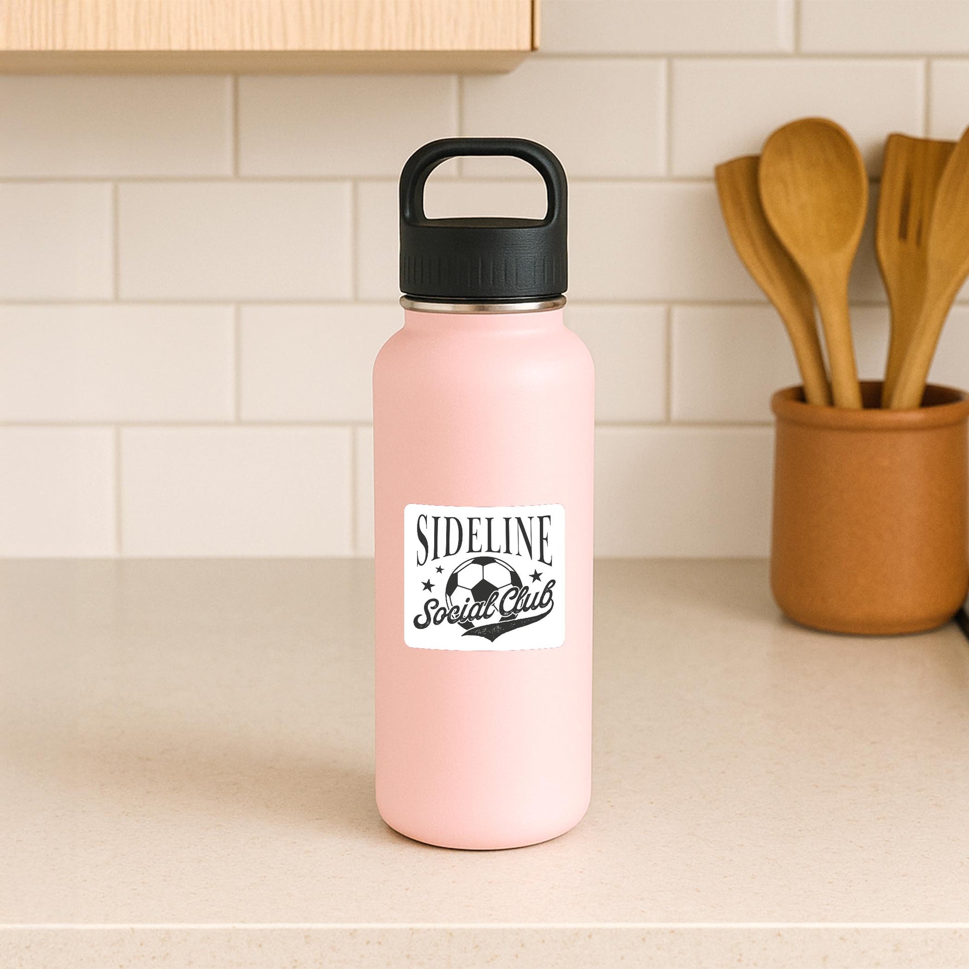 Vinyl Sticker-Soccer Mom Sideline Social Club -3