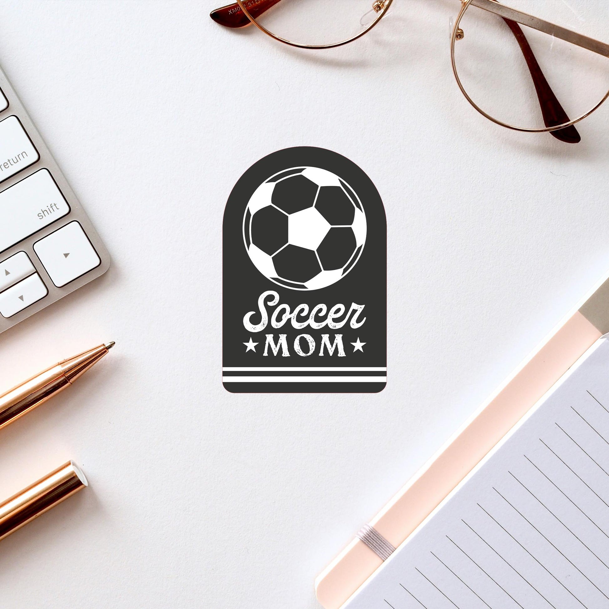 Vinyl Sticker-Soccer Mom -2
