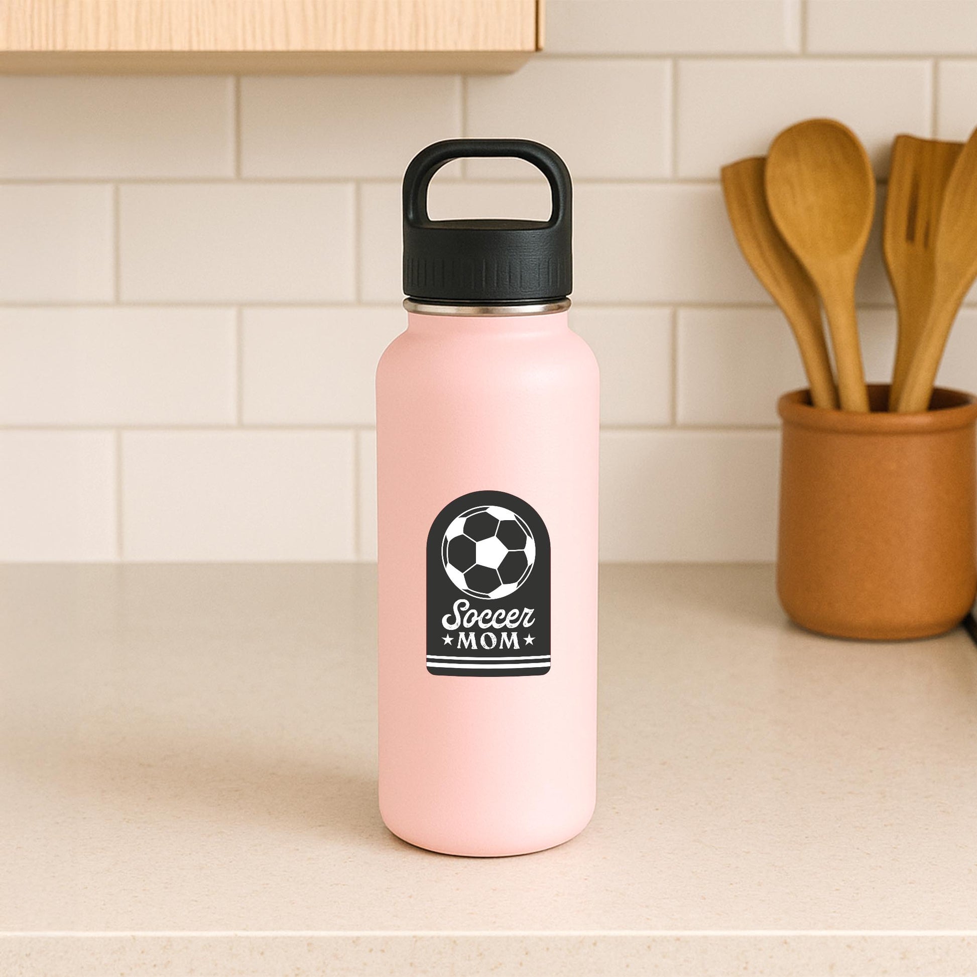 Vinyl Sticker-Soccer Mom -3