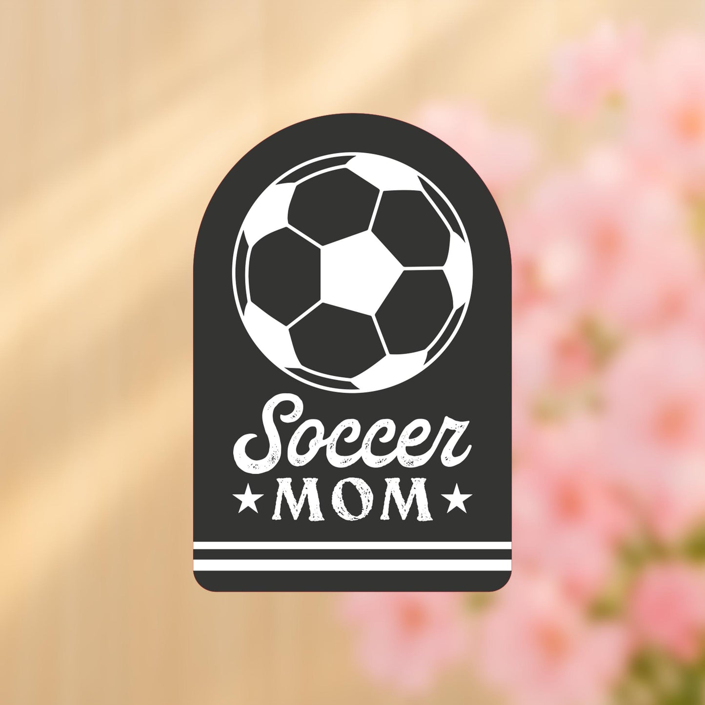 Vinyl Sticker-Soccer Mom -4