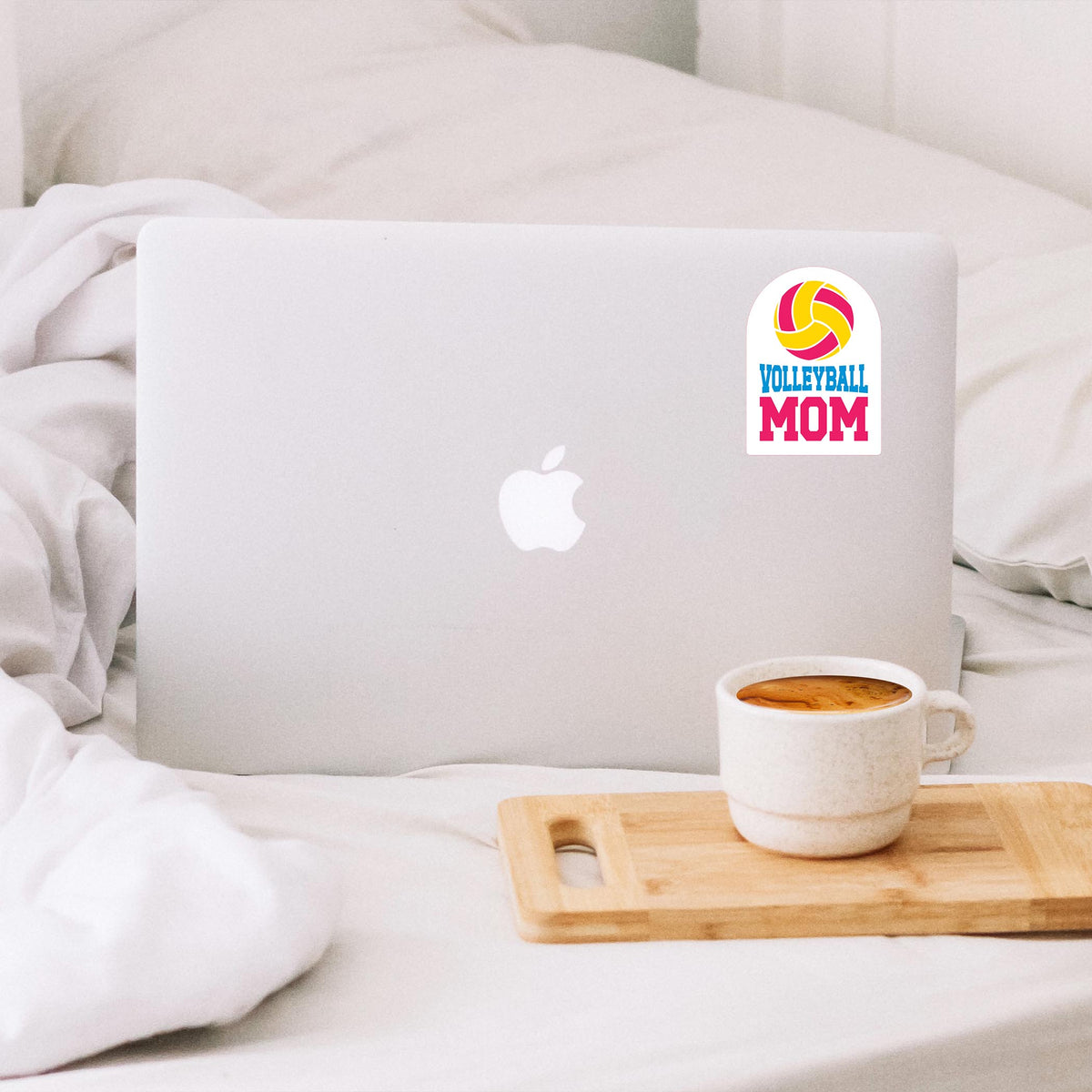 Vinyl Sticker-Volleyball Mom -1