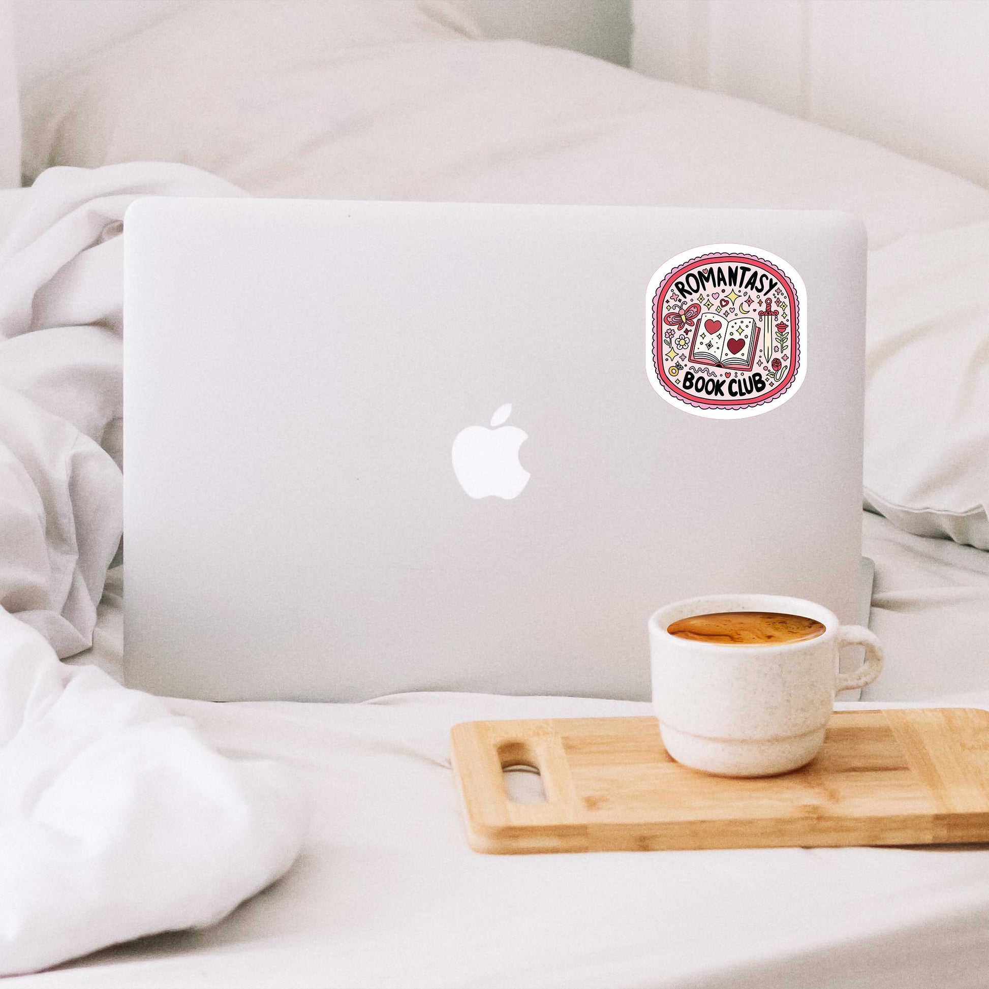 Vinyl Sticker-Romantasy Book Club -1
