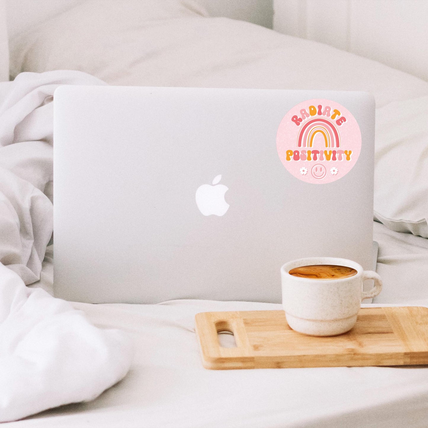 Vinyl Sticker-Happy Plans Radiate Positivity