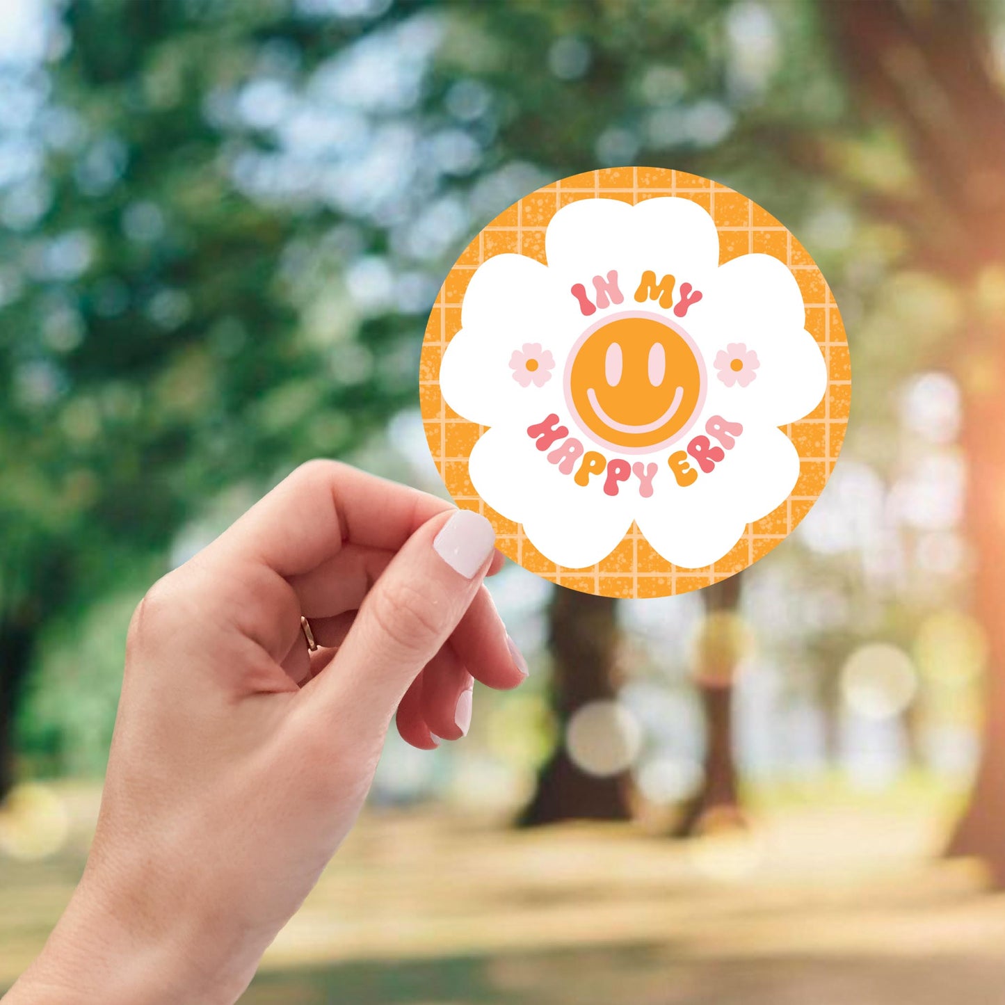 Vinyl Sticker-Happy Plans In My Happy Era