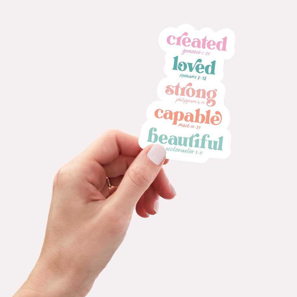 Kalia Floral Pre-Pack Stickers