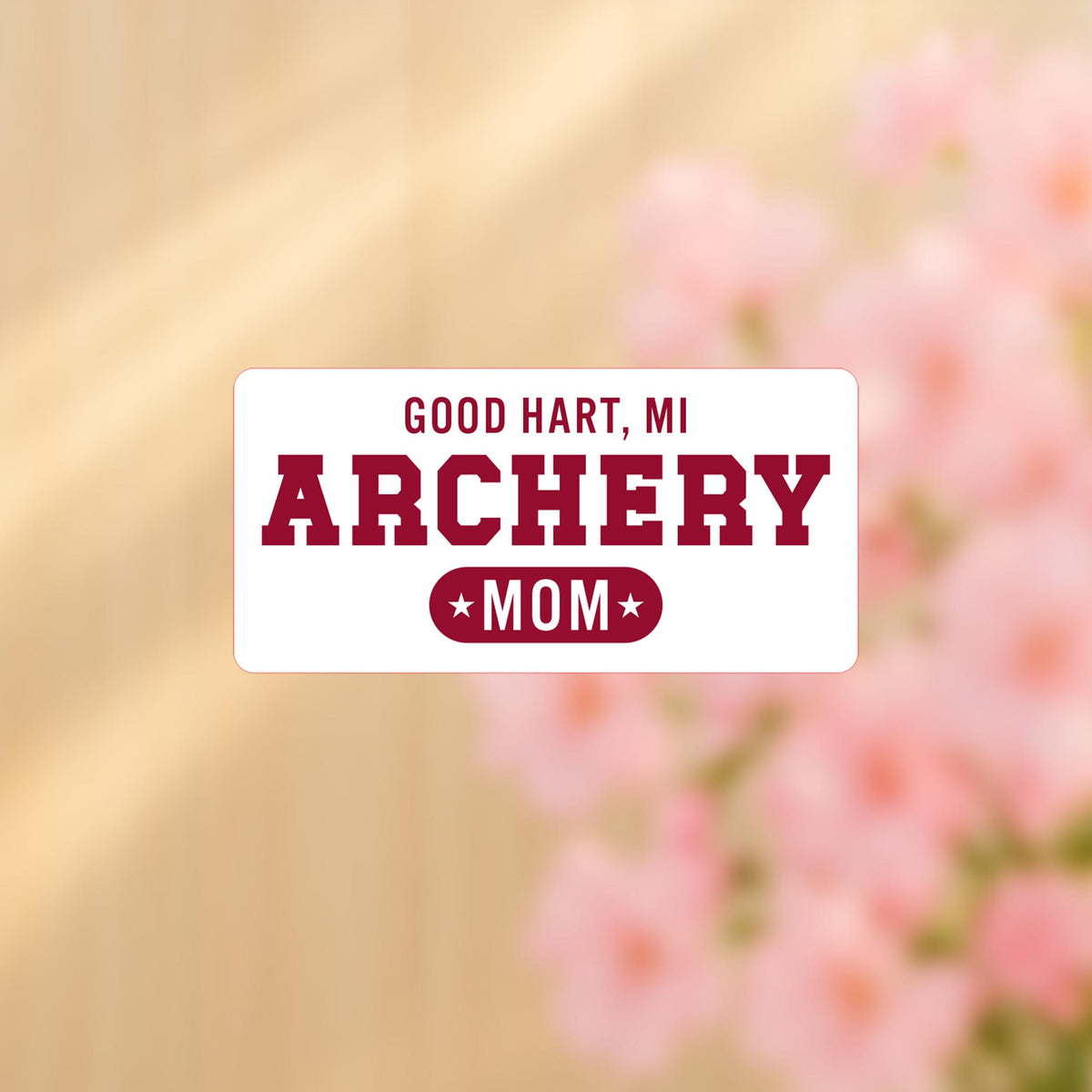 Vinyl Sticker-Archery Mom | Hometown | School Team -4