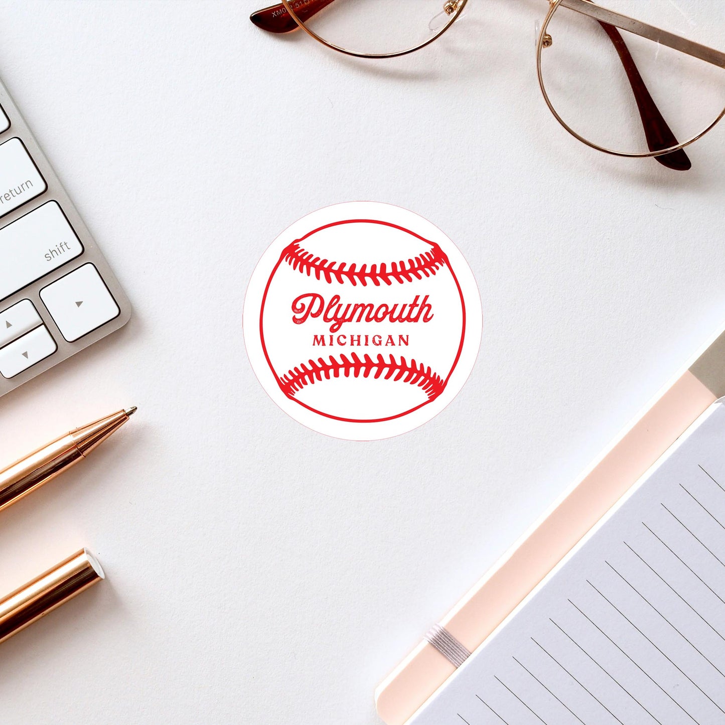 Vinyl Sticker-Custom Little League Mom Baseball -2