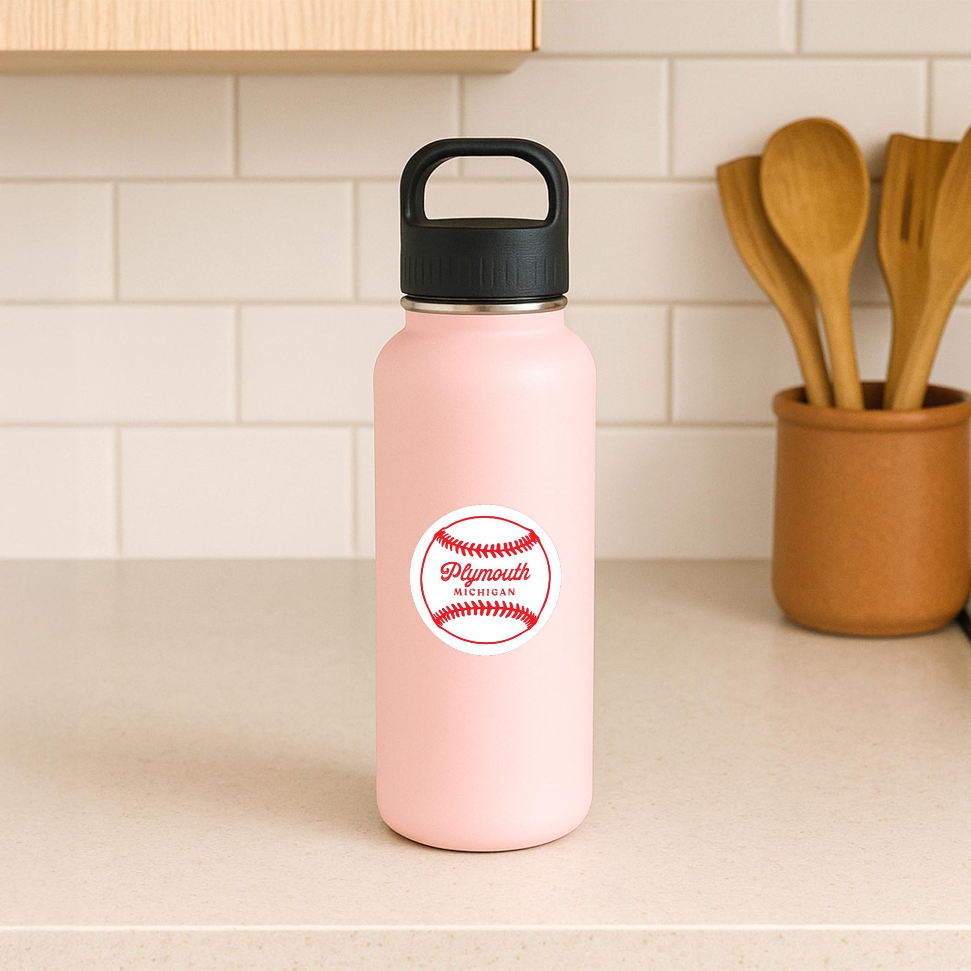 Vinyl Sticker-Custom Little League Mom Baseball -3