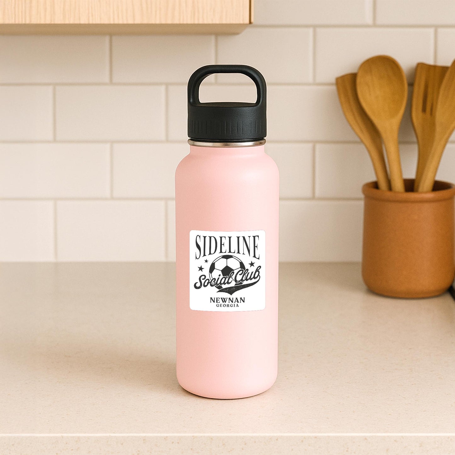 Vinyl Sticker-Soccer Mom Sideline Social Club | Custom -3