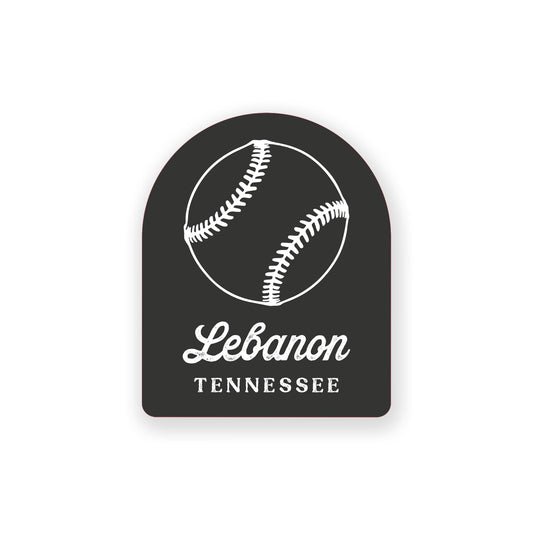 Vinyl Sticker-Softball Mom Black | Your Hometown -0