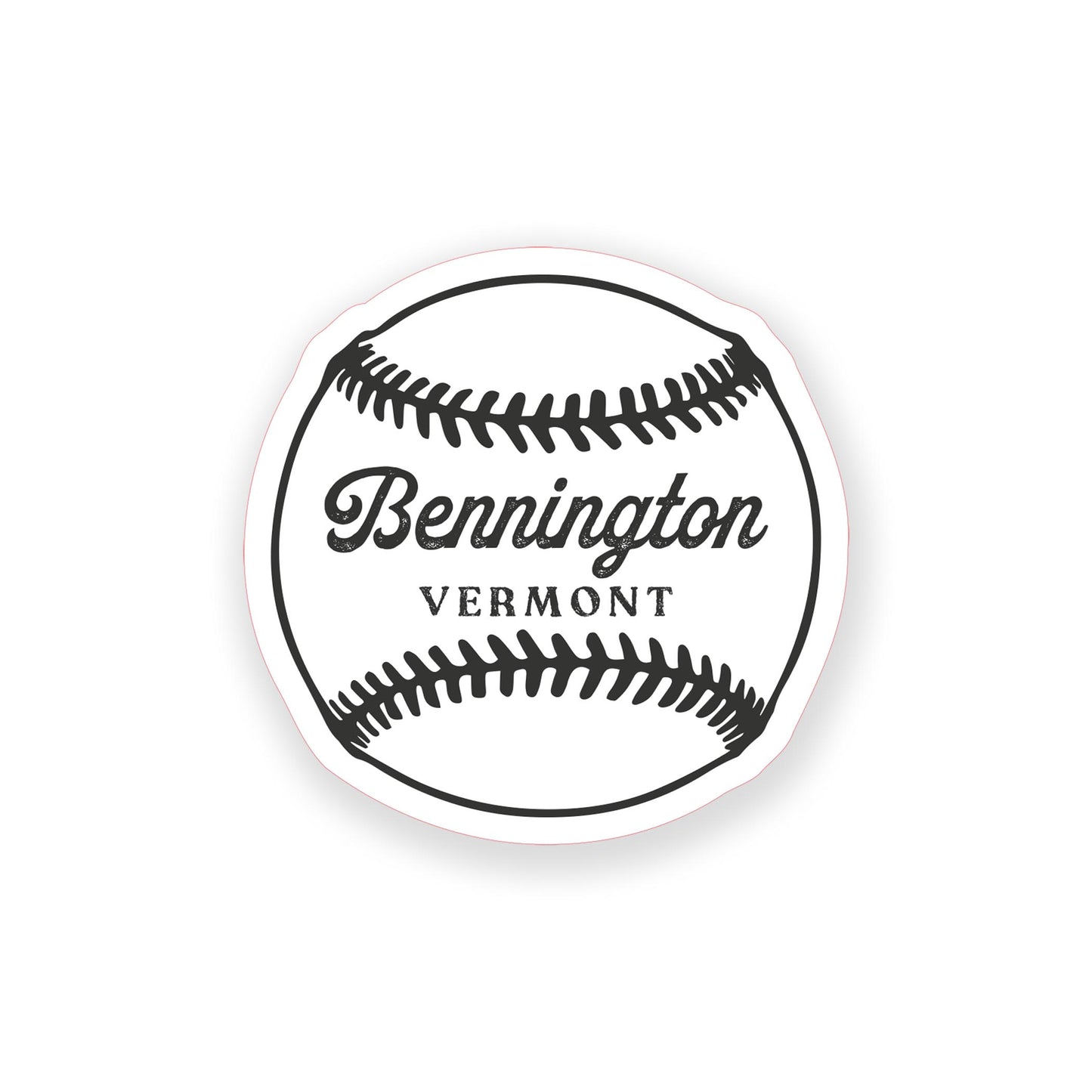 Vinyl Sticker-Softball Mom White | Your Hometown -0