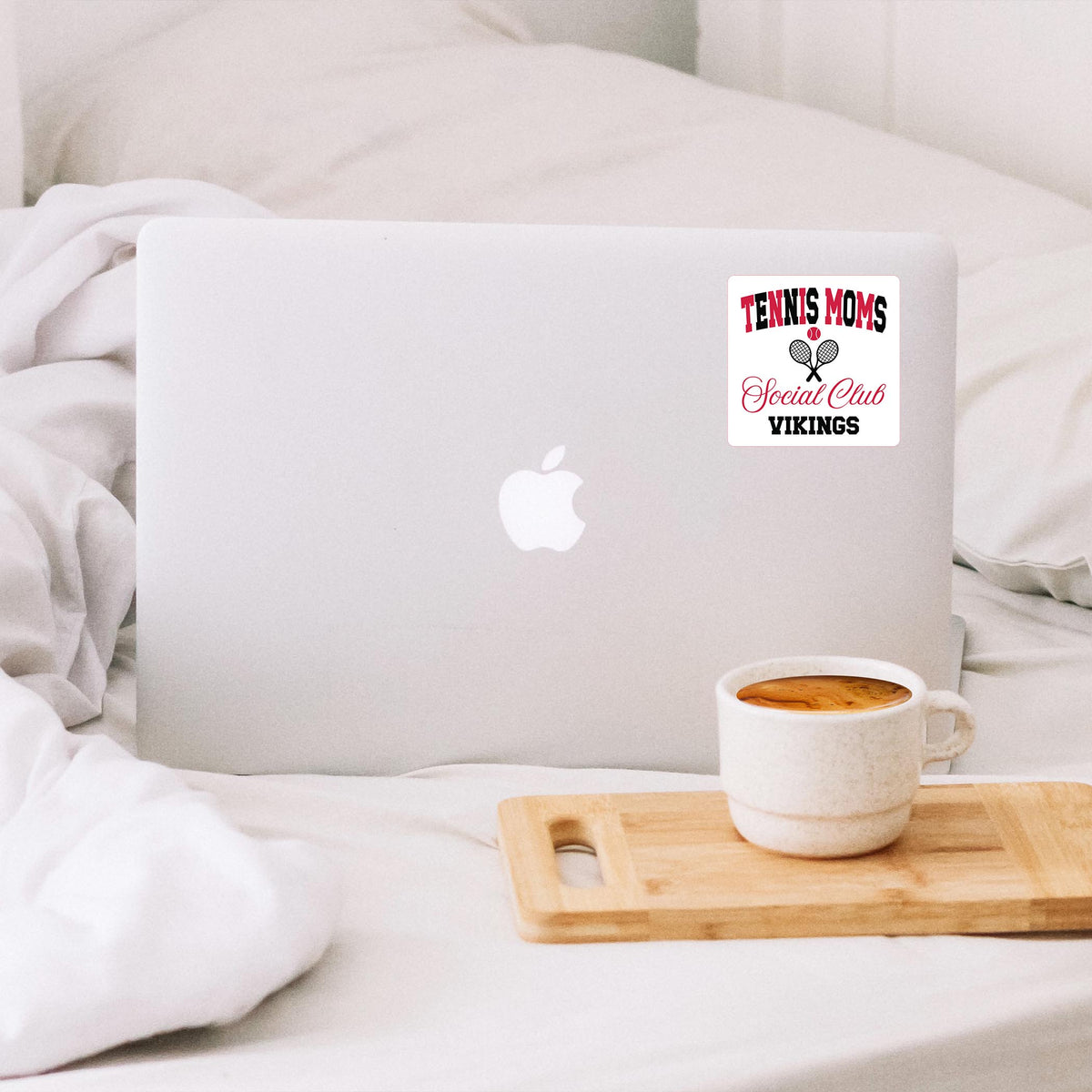 Vinyl Sticker-Custom Tennis Moms Social Club | Your Team -1