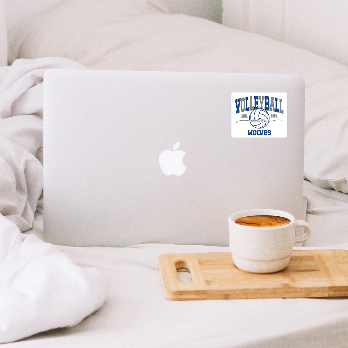 Vinyl Sticker-Custom Volleyball Mom Department | Your Team -1