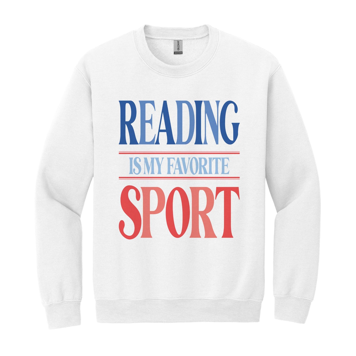Gildan Sweatshirt White-Boy Aquarium -0