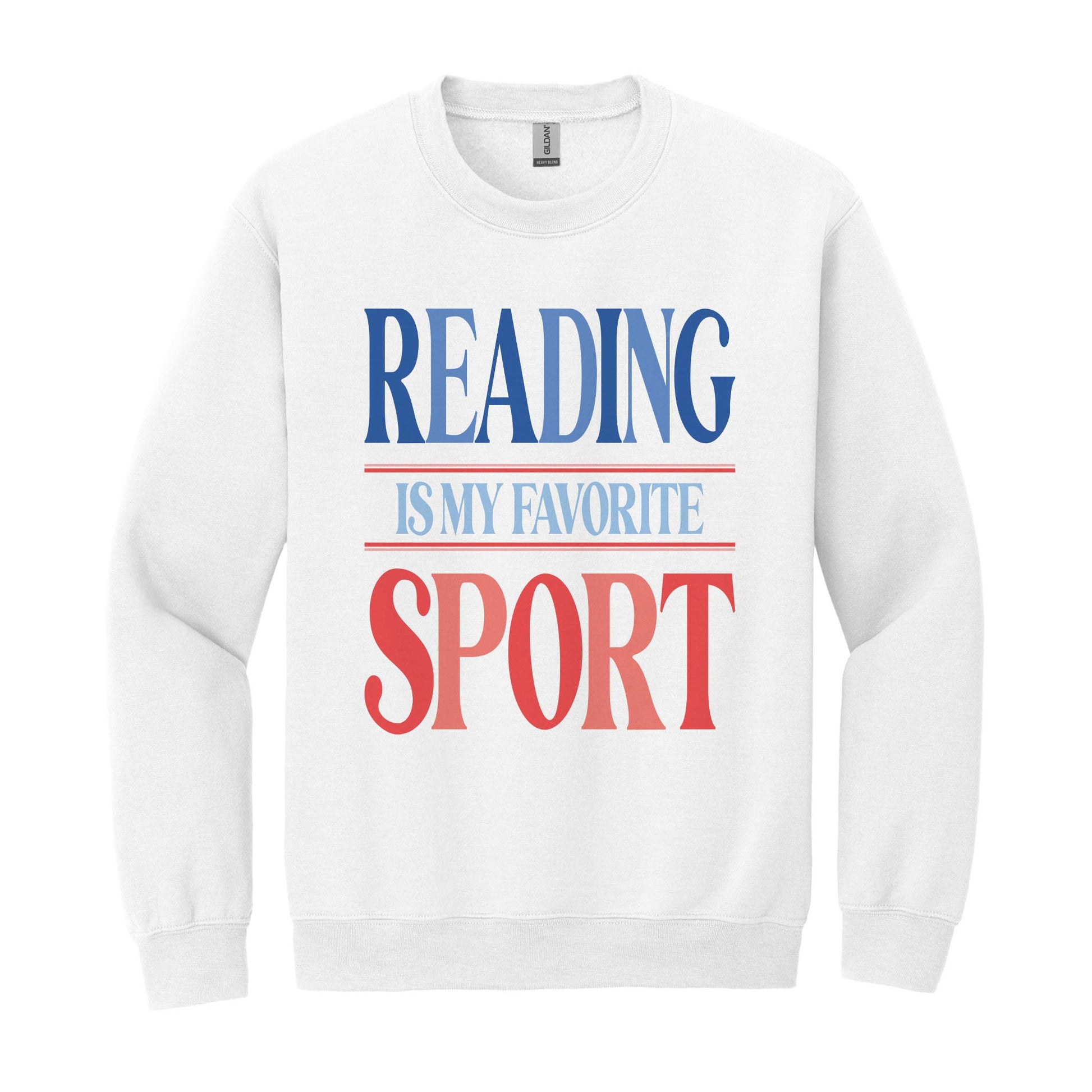 Gildan Sweatshirt White-Boy Aquarium -0