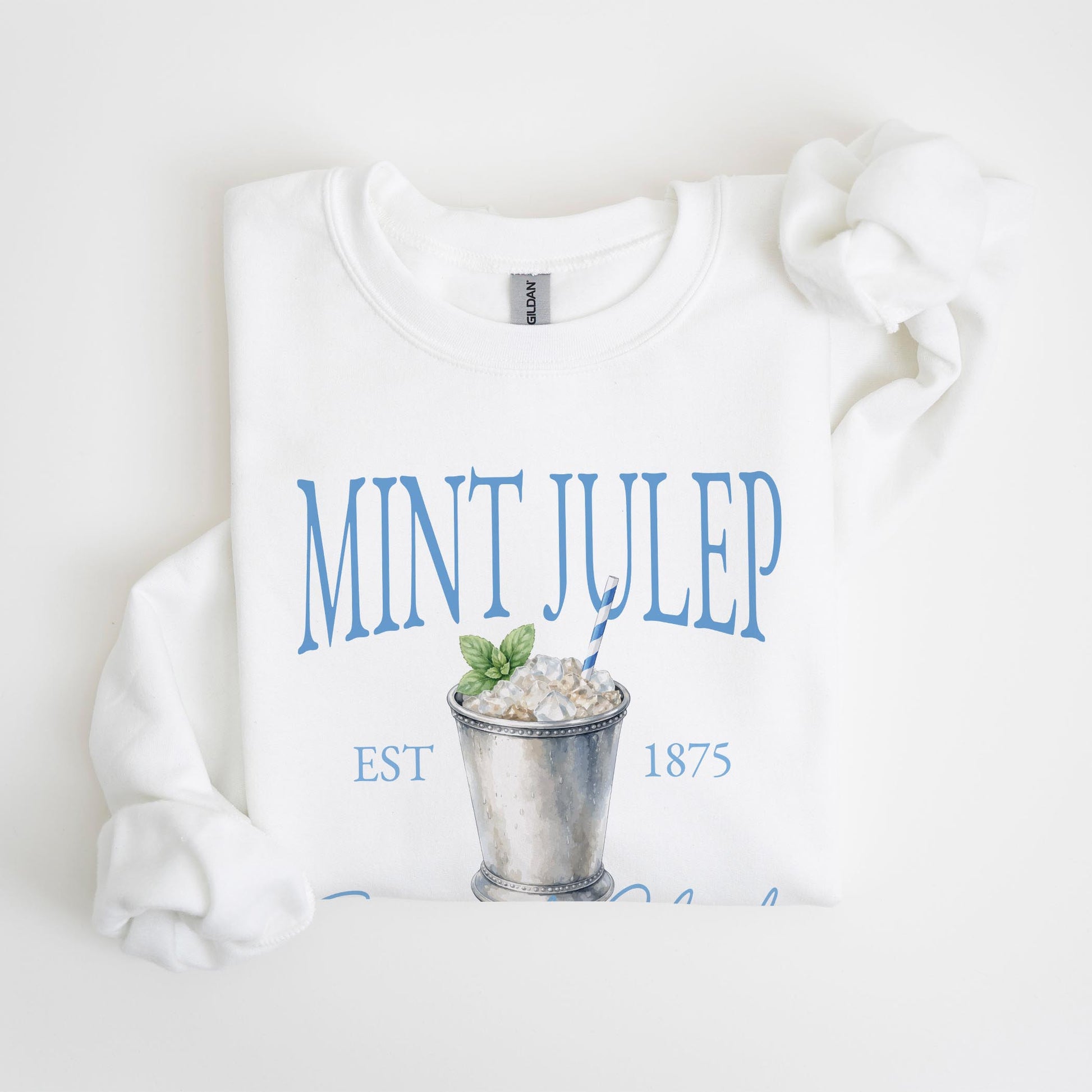 Gildan Sweatshirt White-Derby -4