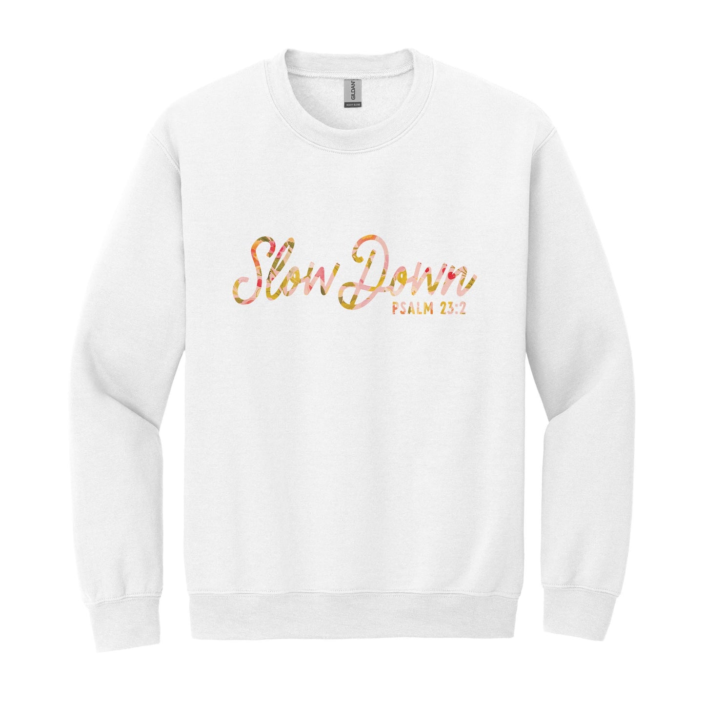 Gildan Sweatshirt White-Faithful Promises -0