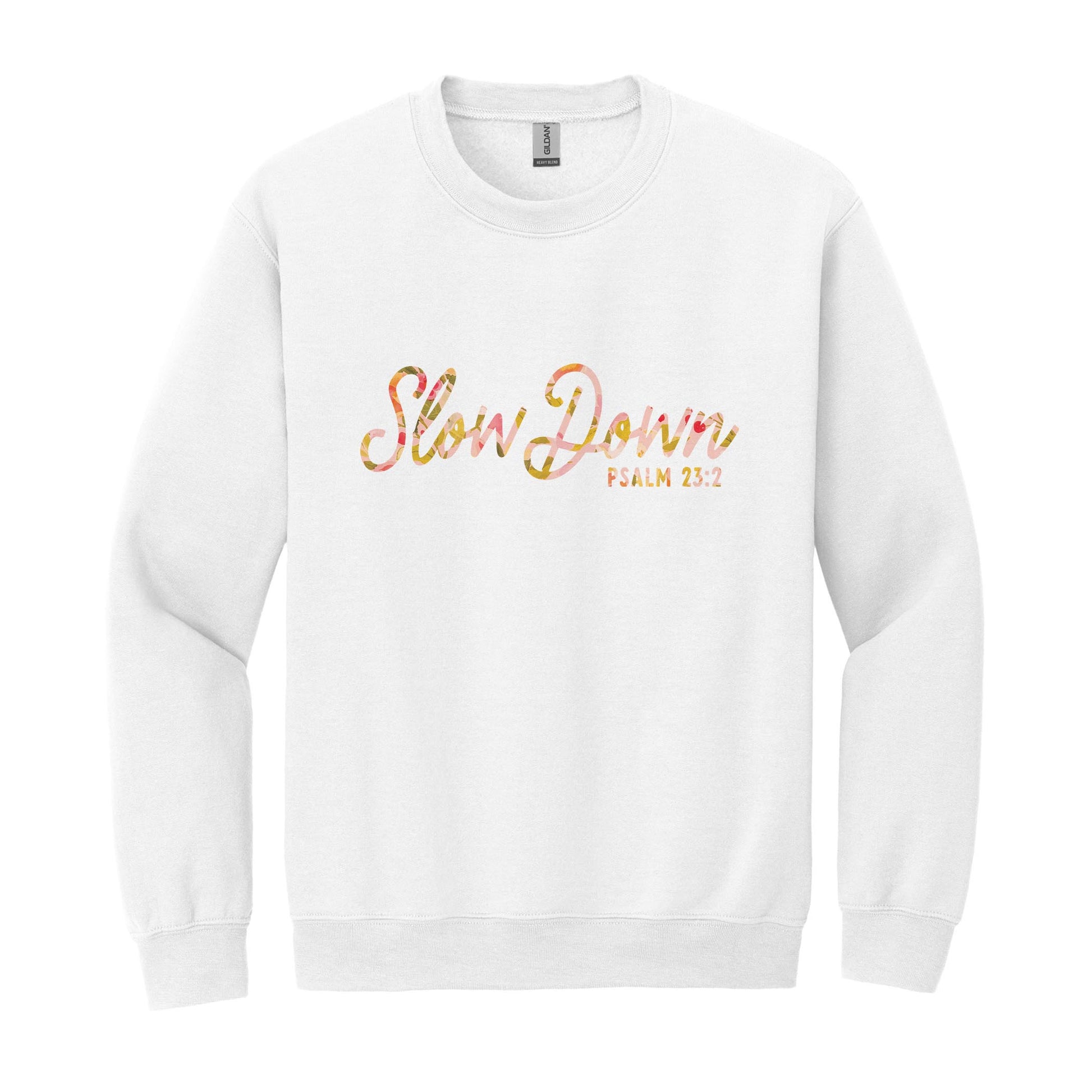 Gildan Sweatshirt White-Faithful Promises -0
