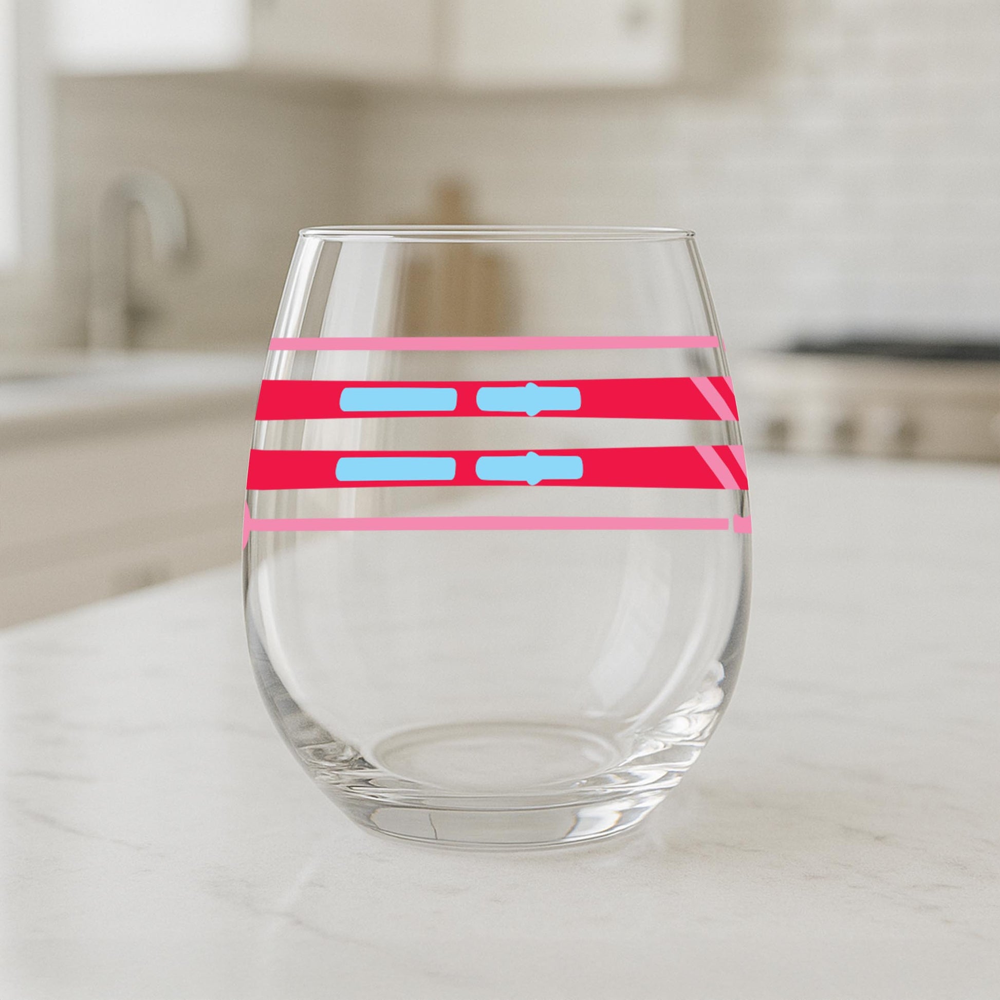 15oz Stemless Wine Glass-Après Ski -1
