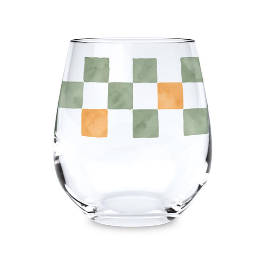 15oz Stemless Wine Glass-Autumn Orchard -0
