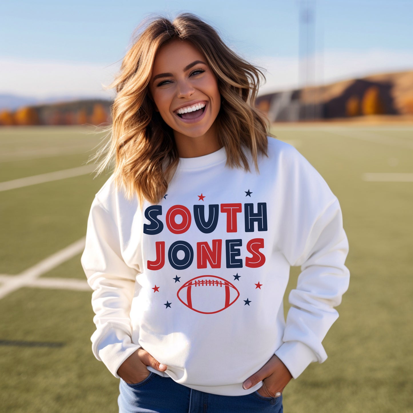 Love Local Graphic Sweatshirt - Game Day Stars