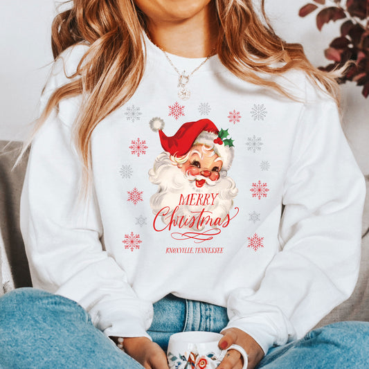 Love+Local Sweatshirt - Classic Santa