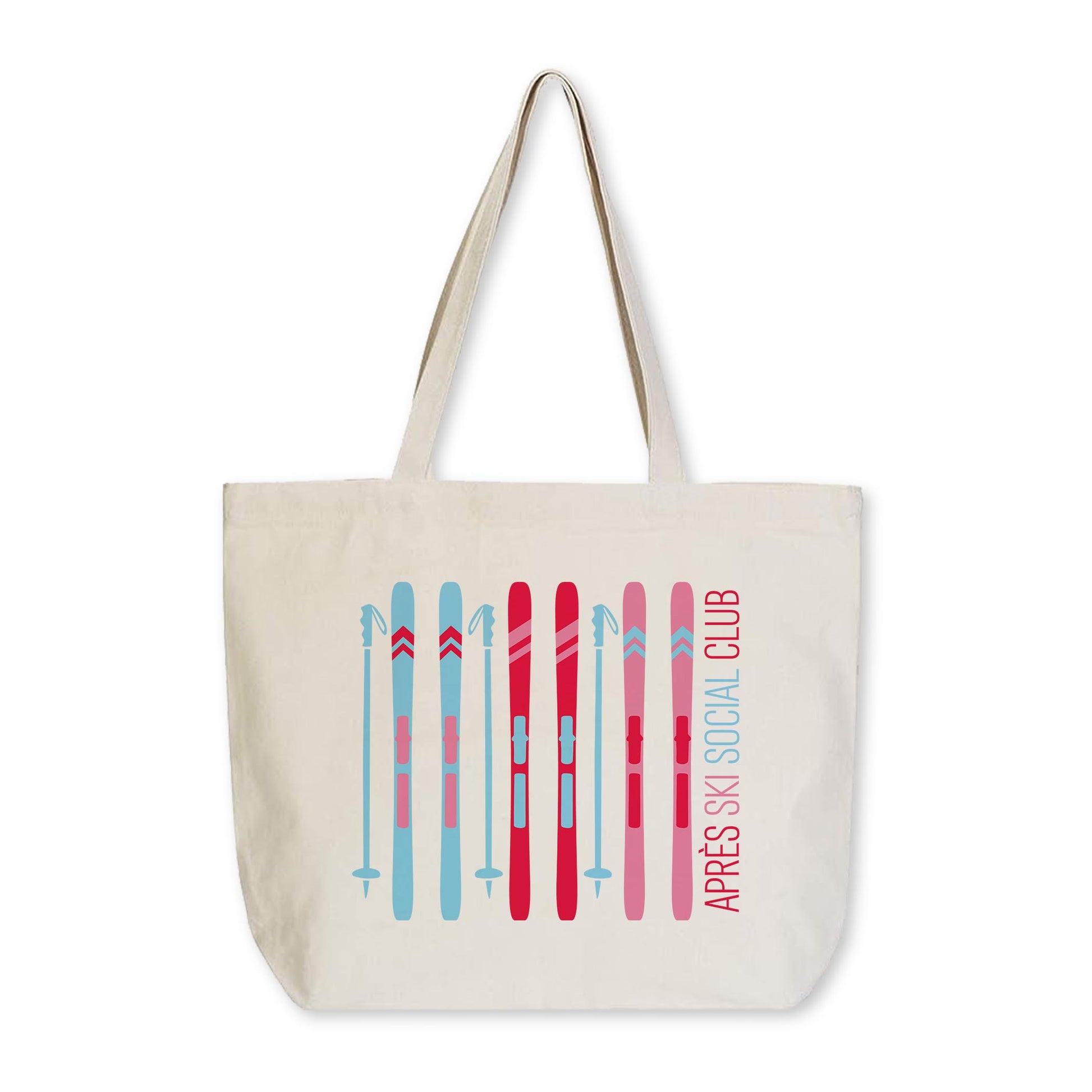 Tote Bag Natural Canvas-Après Ski -0