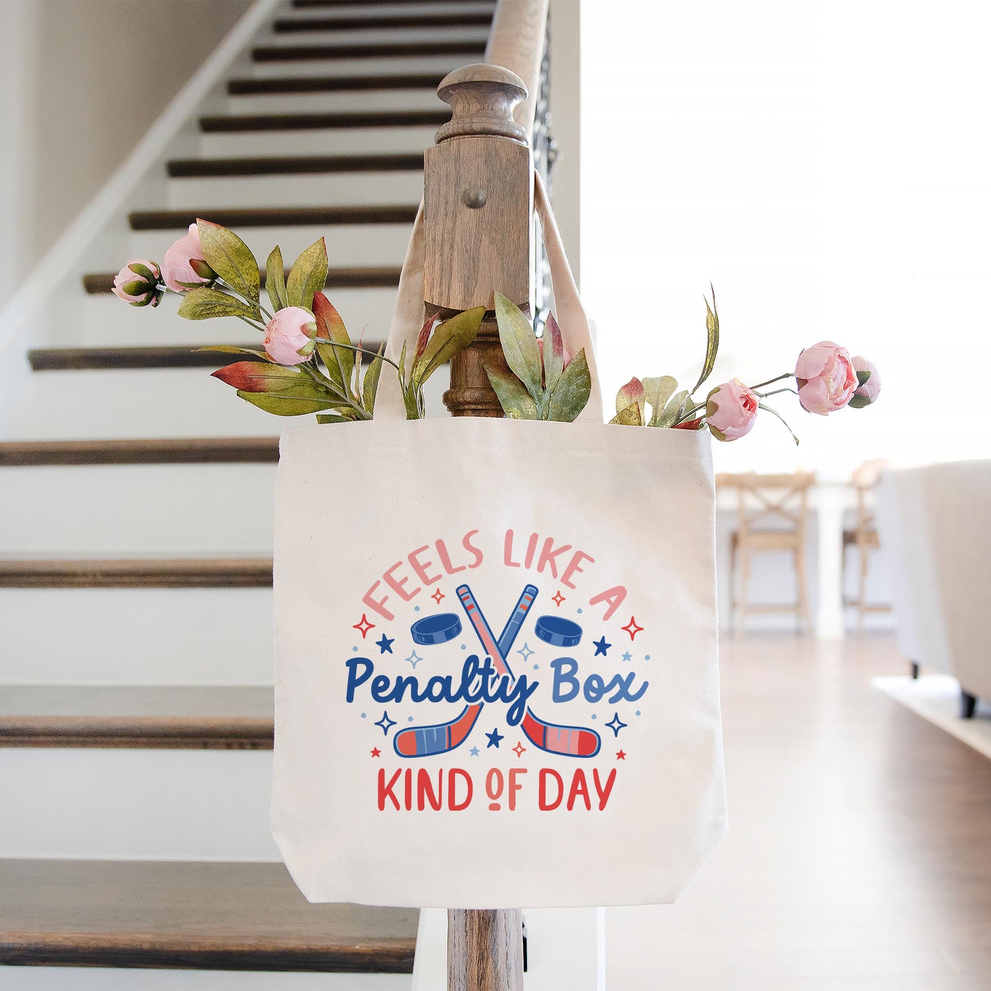 Tote Bag Natural Canvas-Boy Aquarium -1