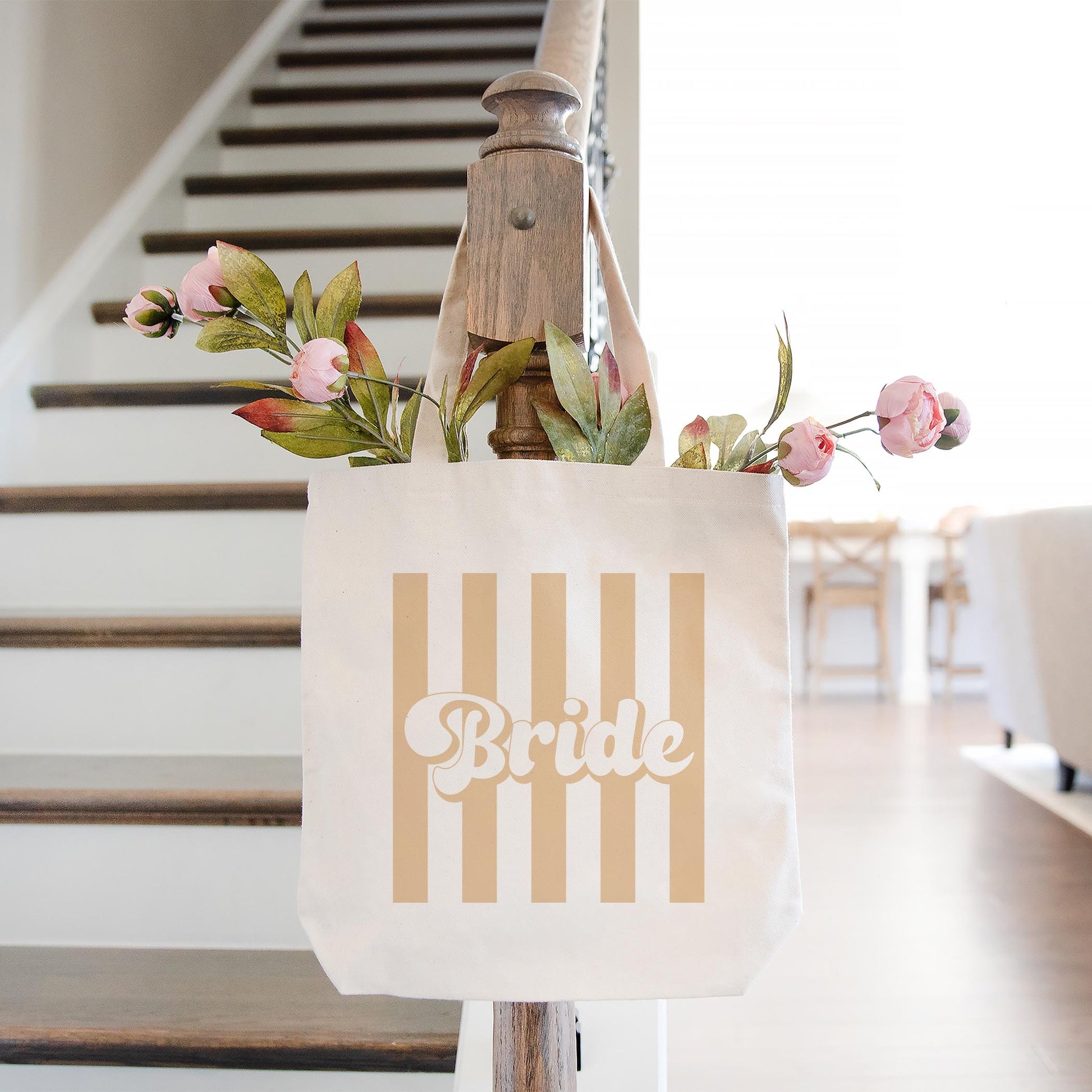 Tote Bag Natural Canvas-Happily Ever After -1