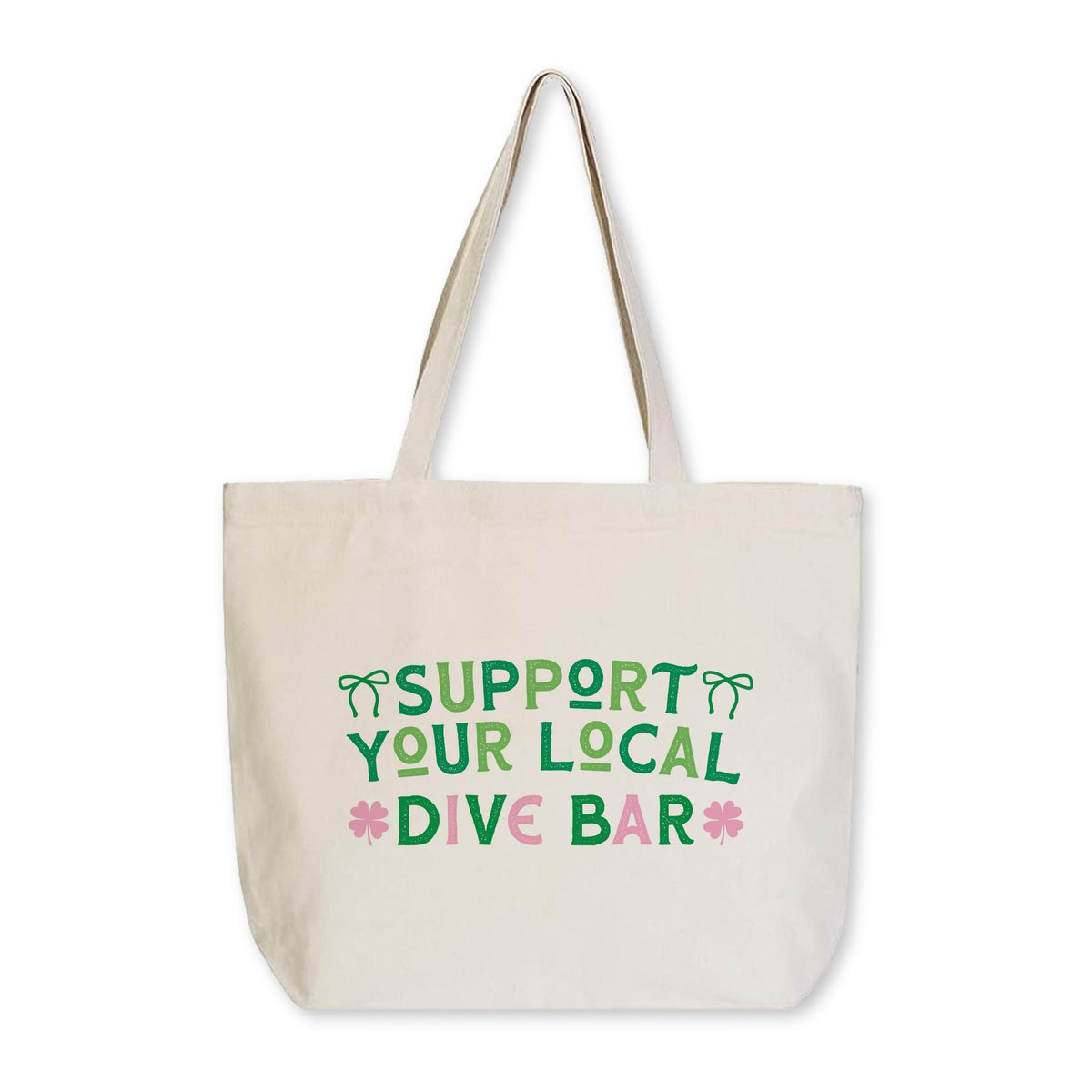 Tote Bag Natural Canvas-St. Patty's Day -0