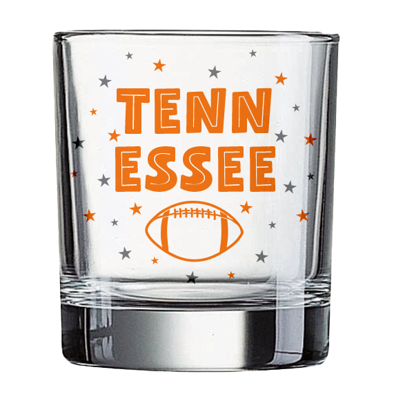 Love Local 11oz Rocks Glass - Game Day Stars