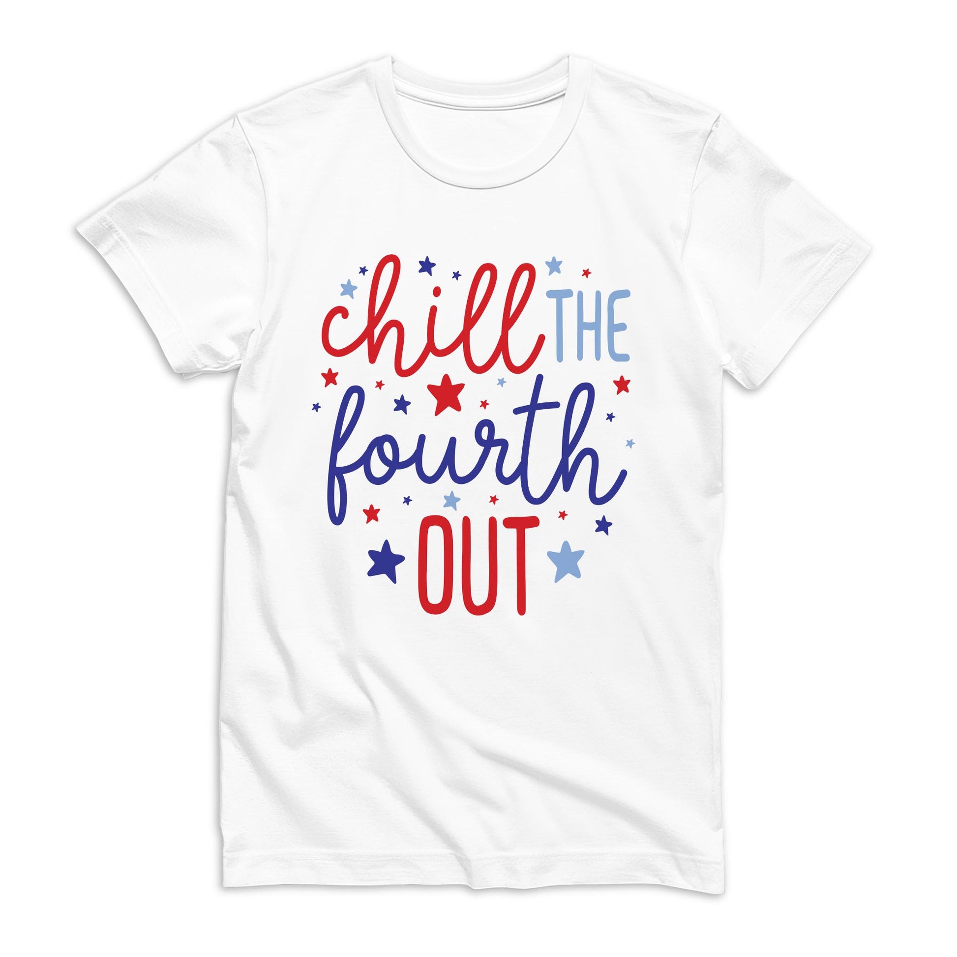 Bella Canvas T-Shirt White-4th of July 250th Anniversary -0