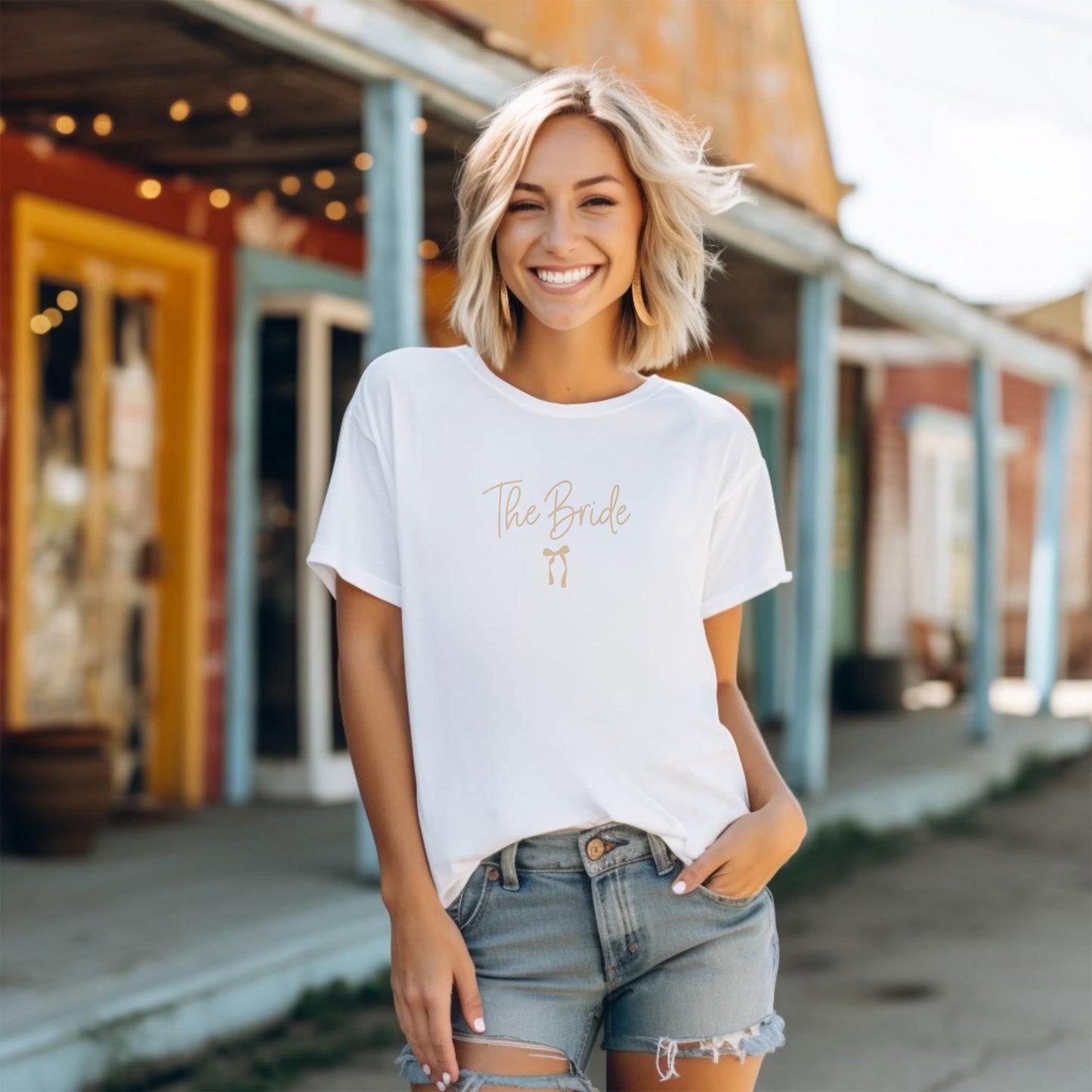 Bella Canvas T-Shirt White-Happily Ever After -1