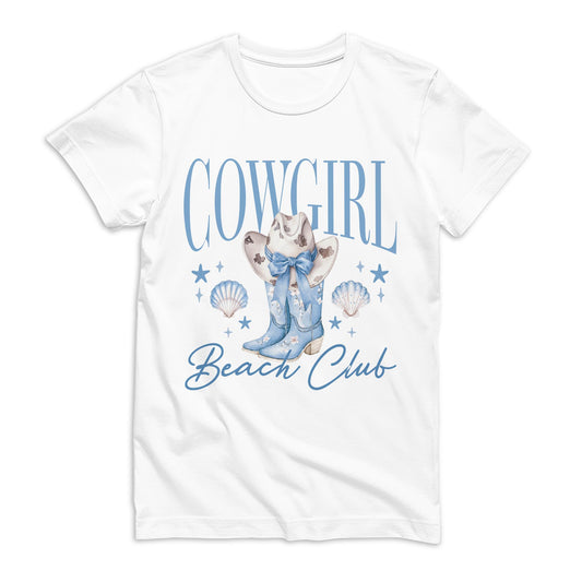 Bella Canvas T-Shirt White-Coastal Cowgirl -0
