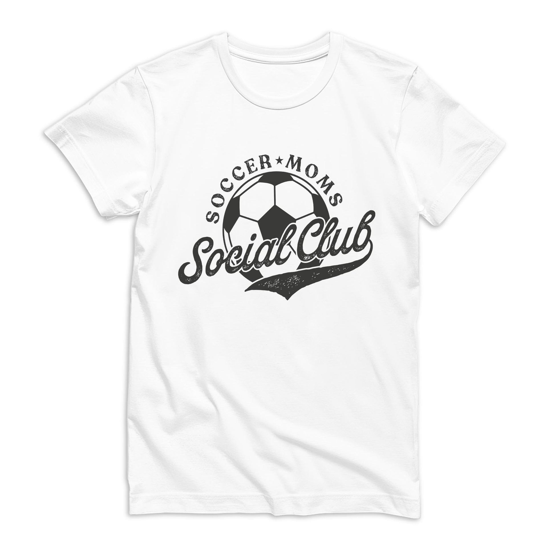 Bella Canvas T-Shirt White-Soccer Moms Social Club -0