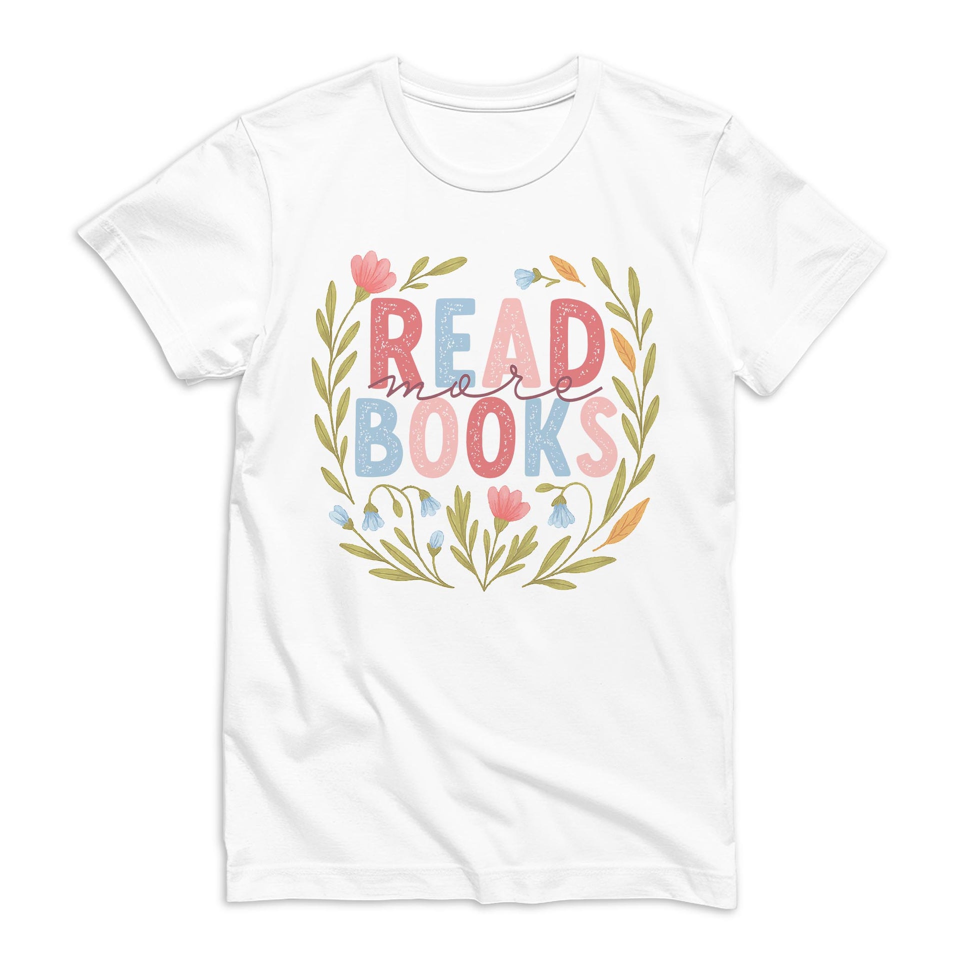 Bella Canvas T-Shirt White-Pretty Little Chapters Read More Books -0