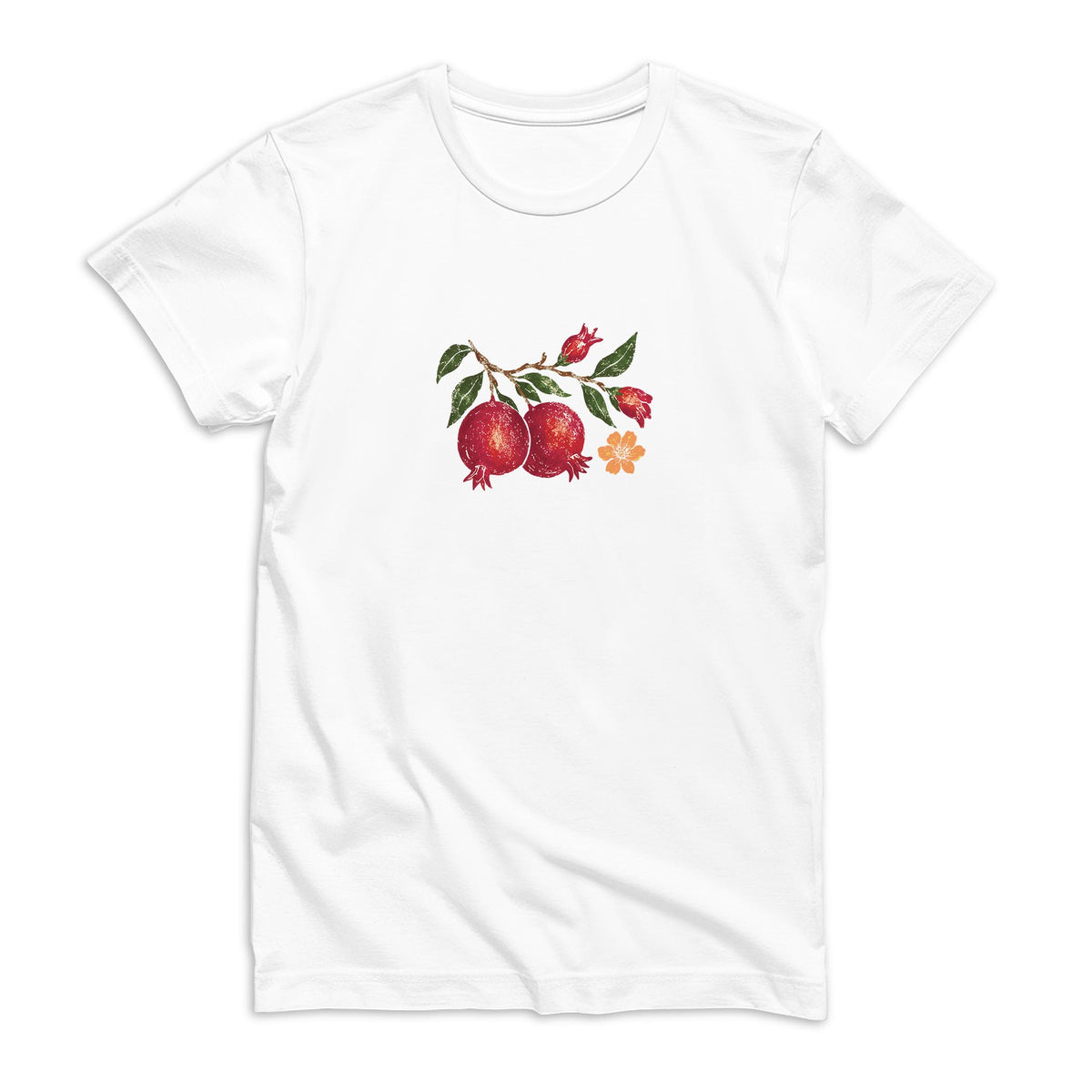 Bella Canvas T-Shirt White-Autumn Orchard -0